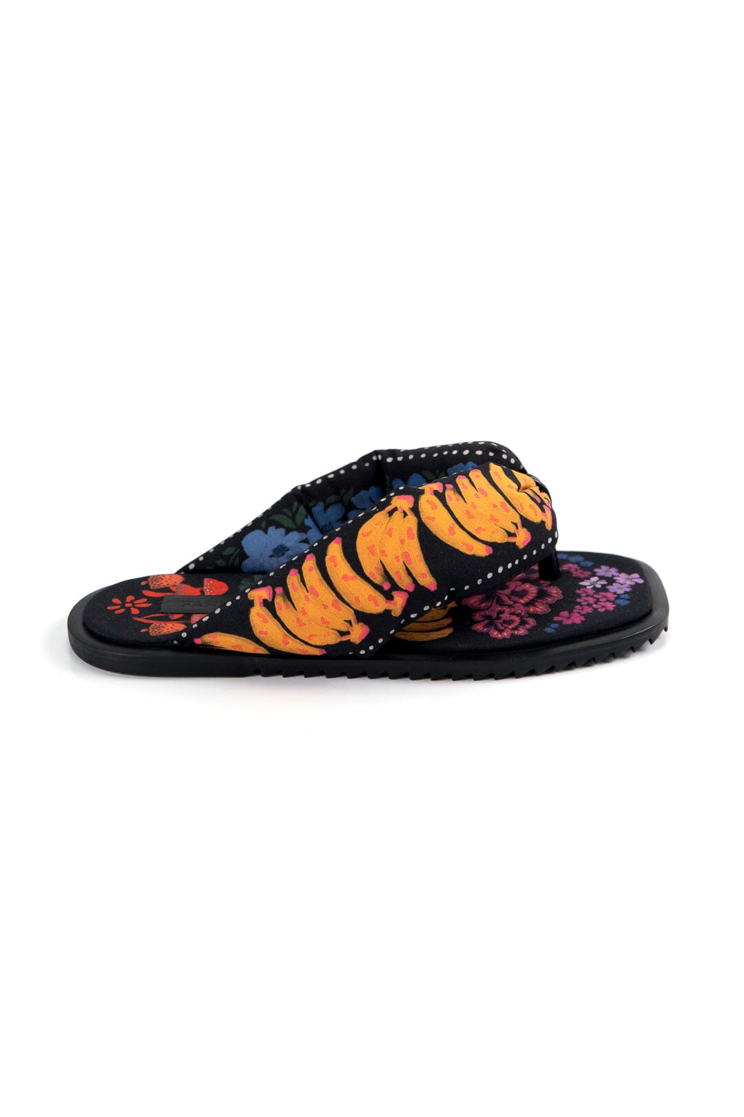 Farm Rio Banana Garden Puffy Flat Sandal