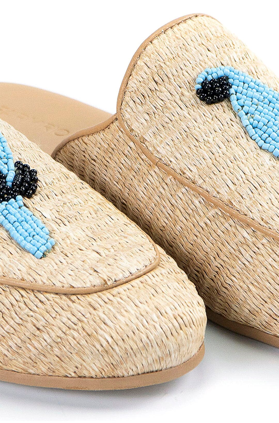 Farm Rio Sand Macaw Artisanal Loafer Mule