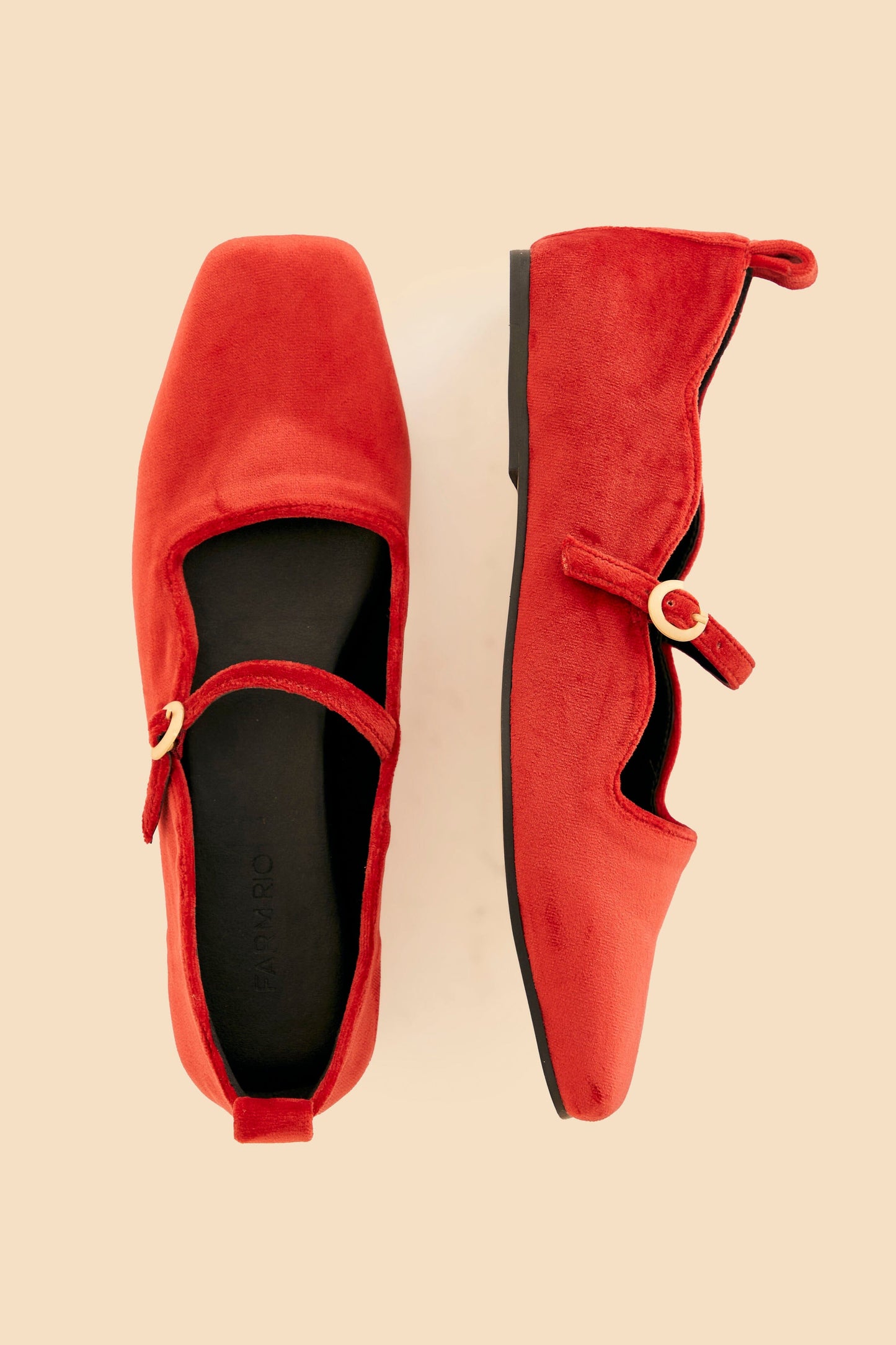 Farm Rio Red Pointed Toe Pump