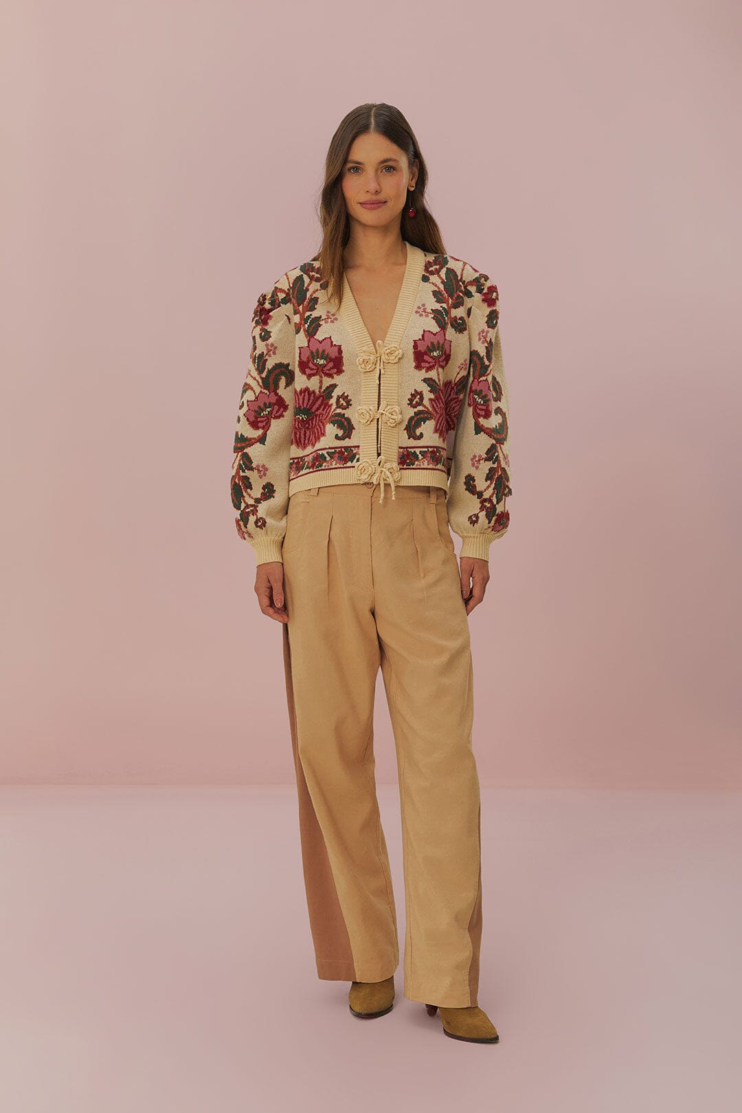  Bicolor High Waist Pants