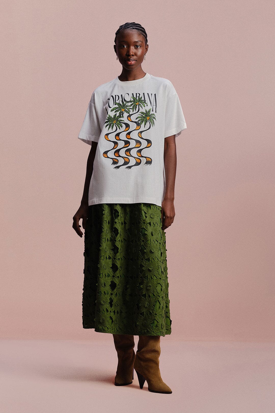  Off-White Copacabana Relaxed Organic Cotton T-Shirt