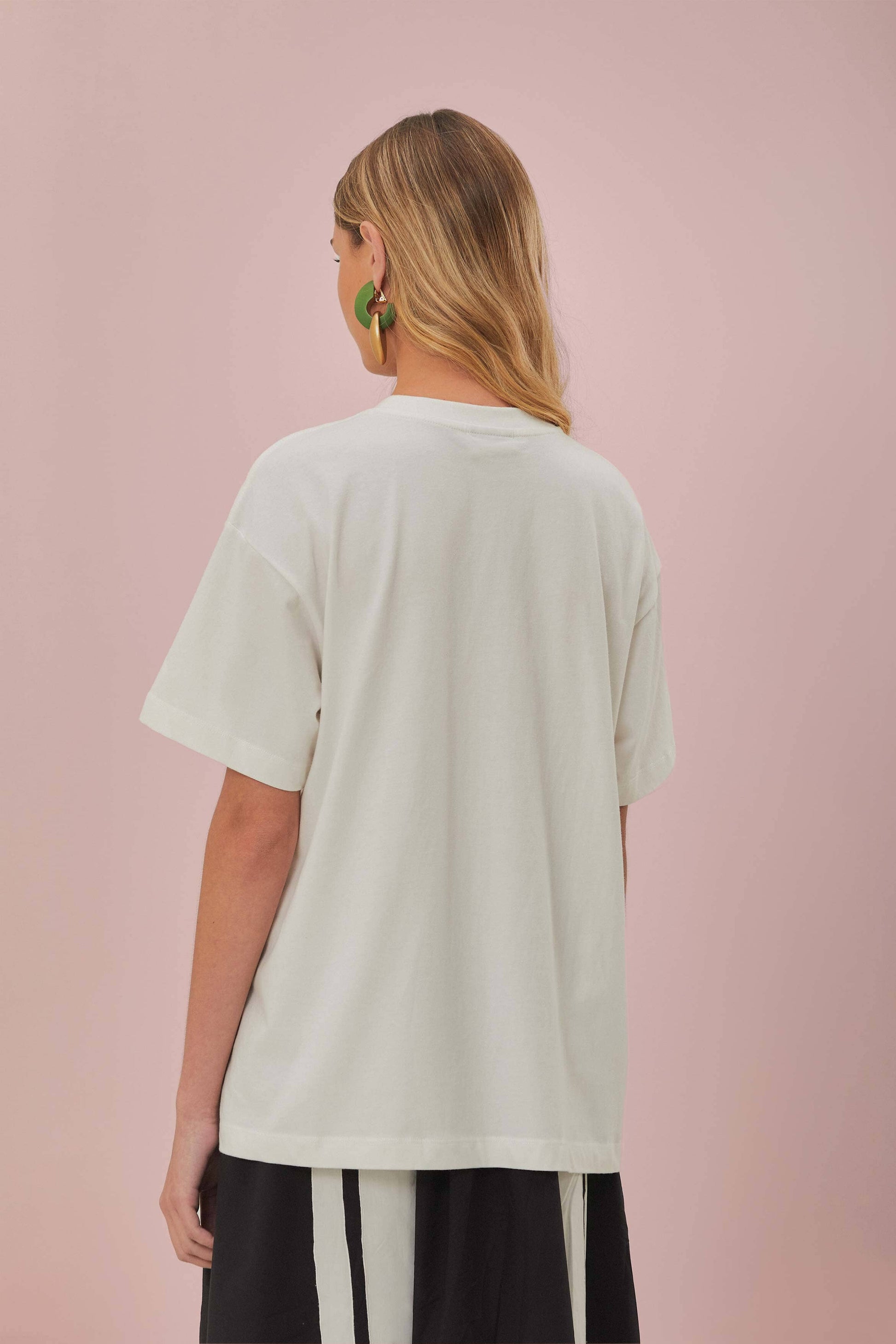  Off-White Copacabana Relaxed Organic Cotton T-Shirt