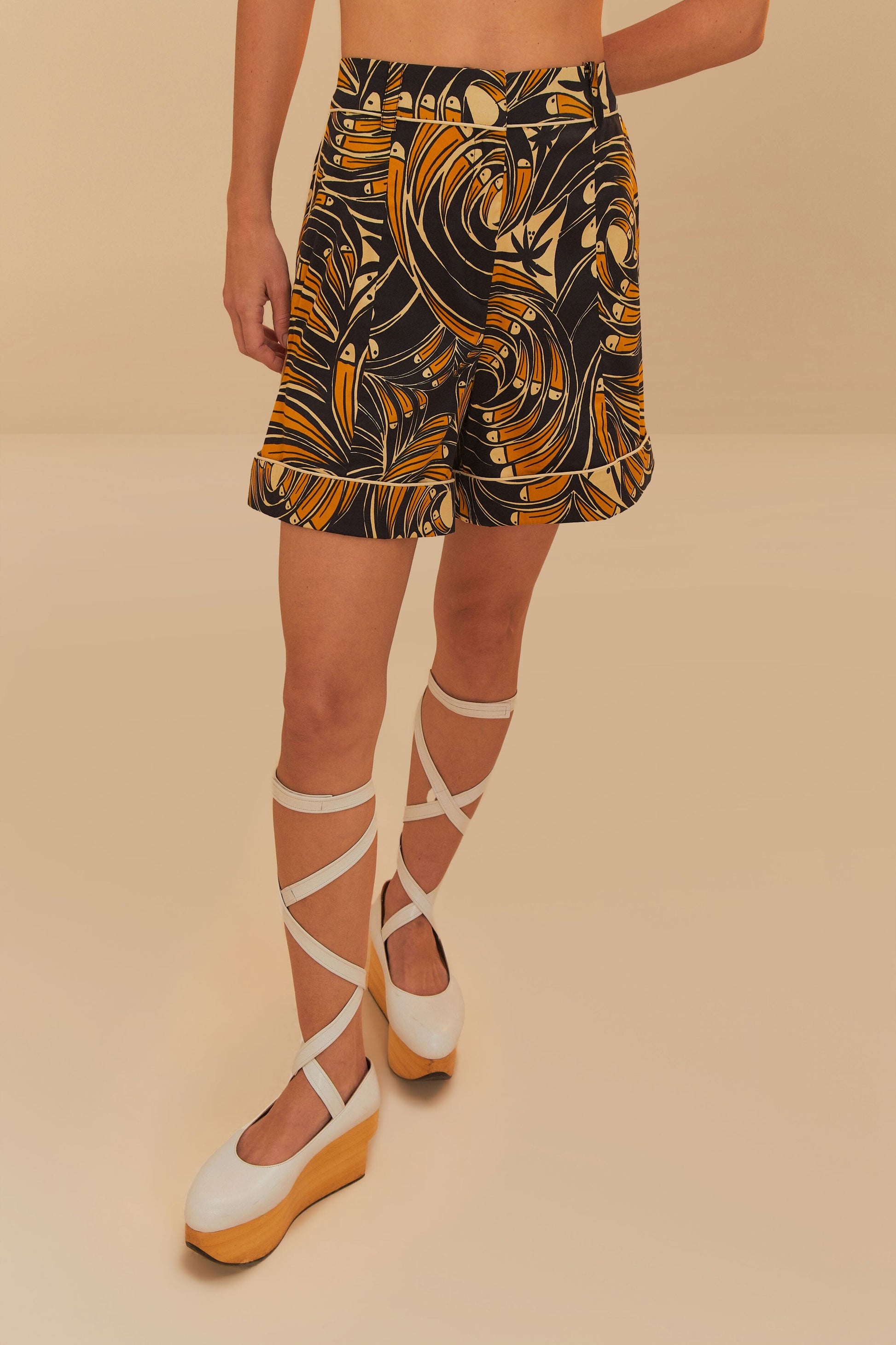  BlackToucan Spirals Shorts