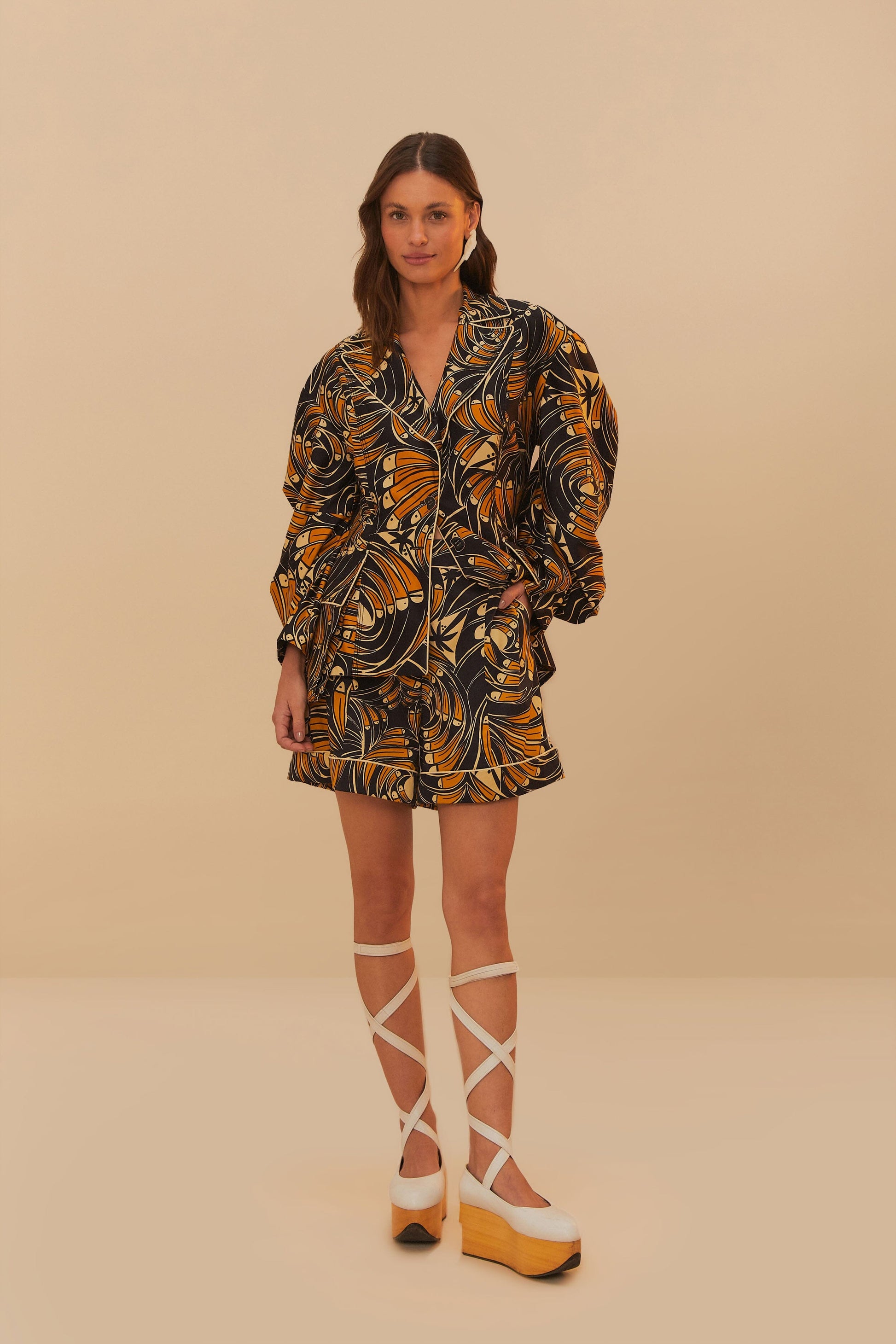  BlackToucan Spirals Shorts