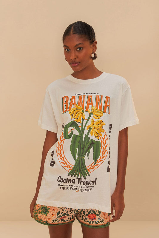  Off-White Banana Cocina Relaxed T-Shirt