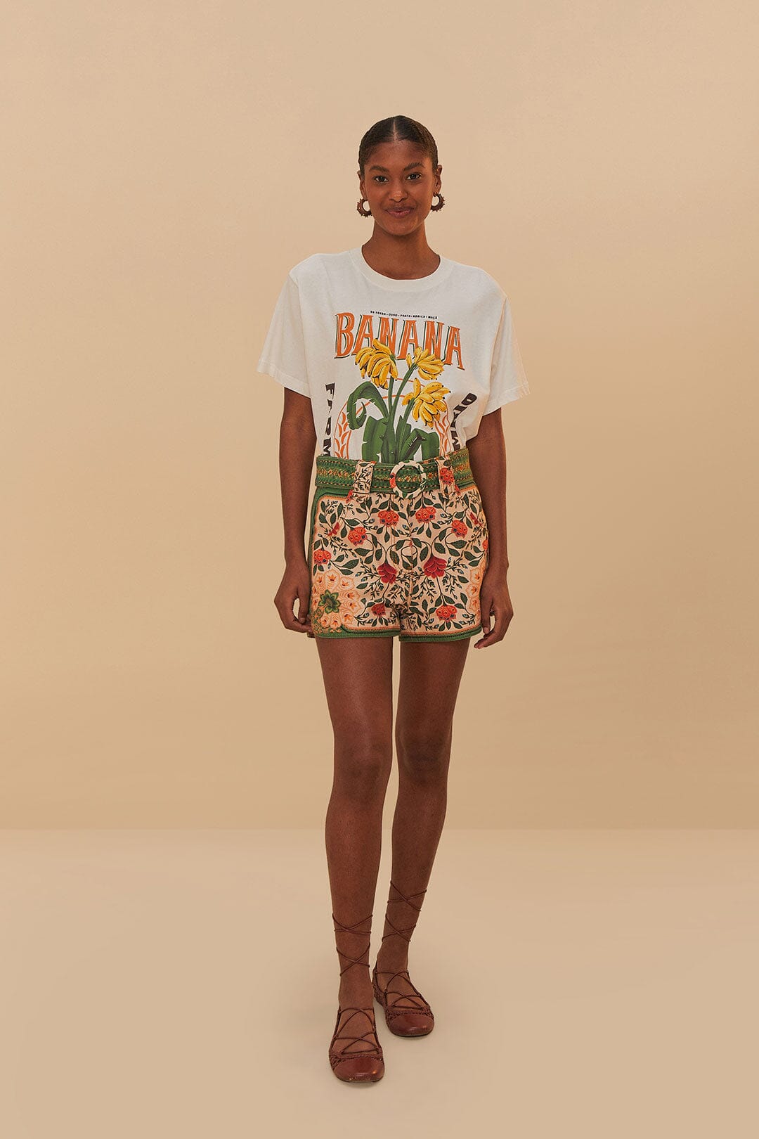  Off-White Banana Cocina Relaxed T-Shirt