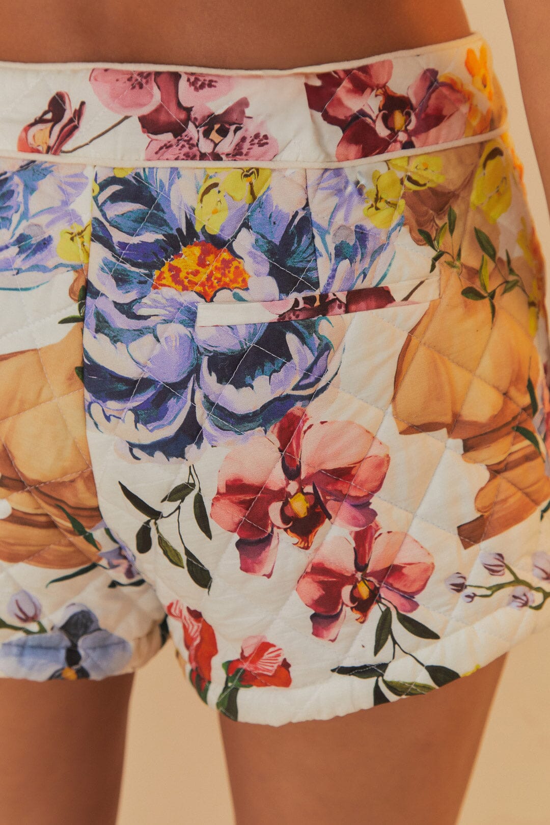  Off-White Greek Garden Shorts