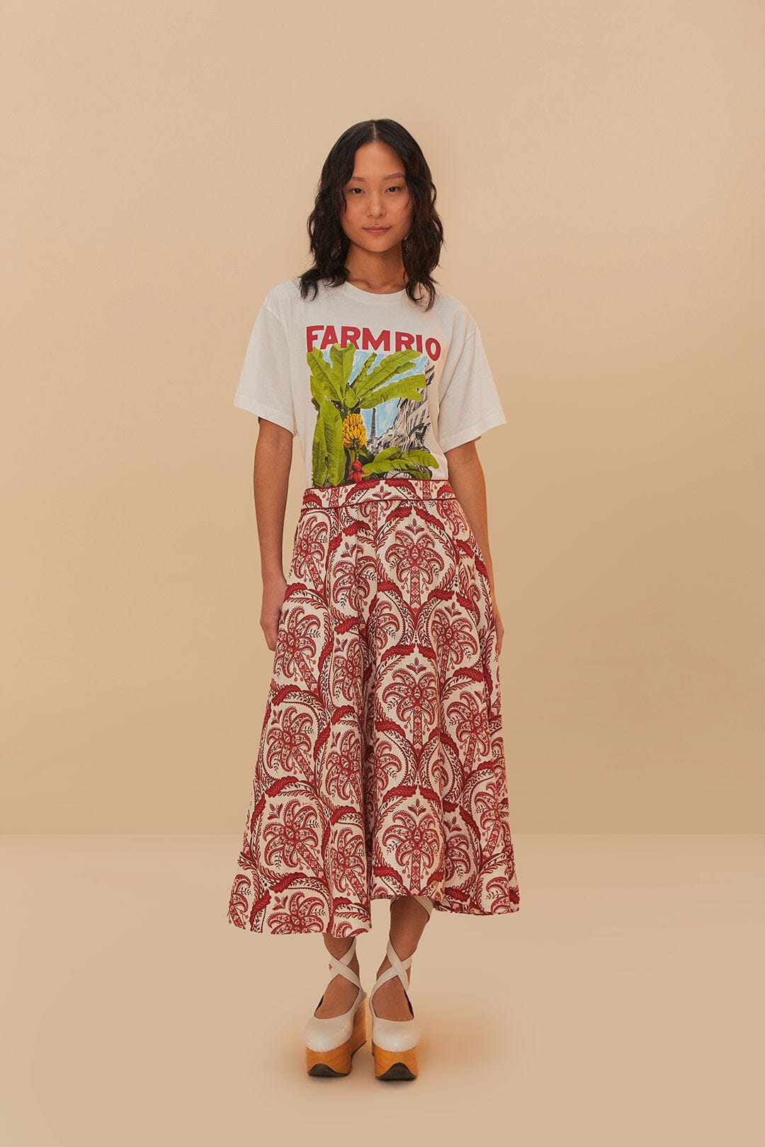  Off-White From Brasil To The World Relaxed T-Shirt
