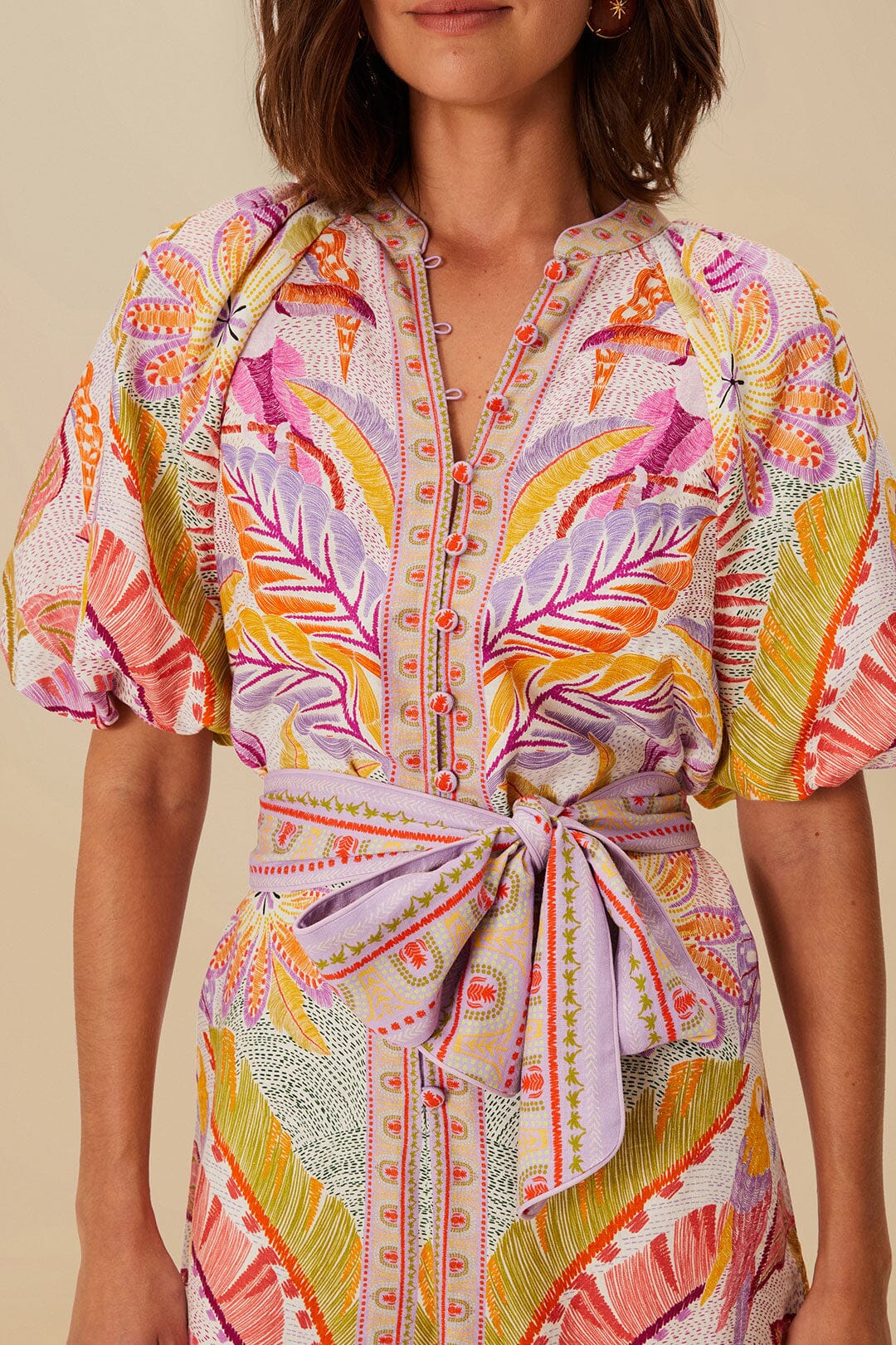  Pearl Jungle Dots Tapestry LENZING™ ECOVERO™ Euroflax™ Romper
