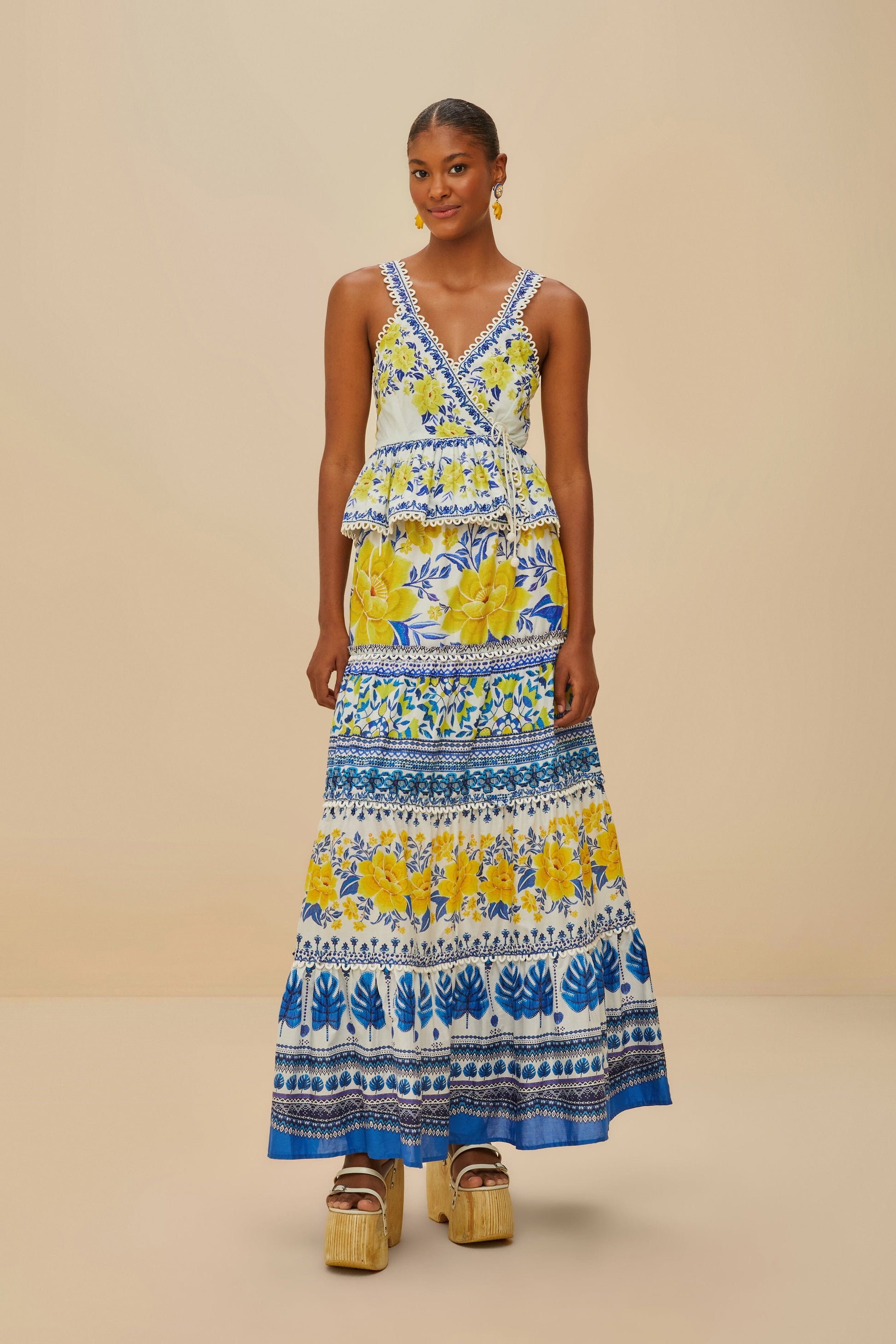  Off-White Zuli Low Rise Maxi Skirt