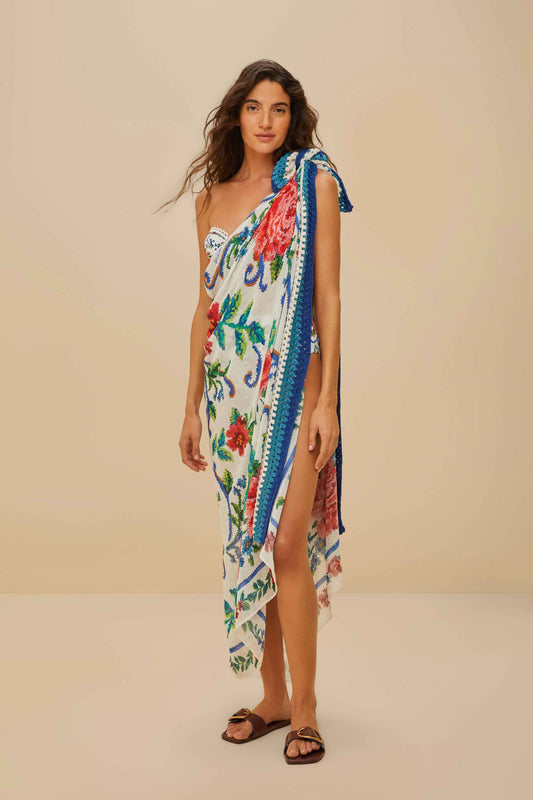  Flower Tapestry Sarong