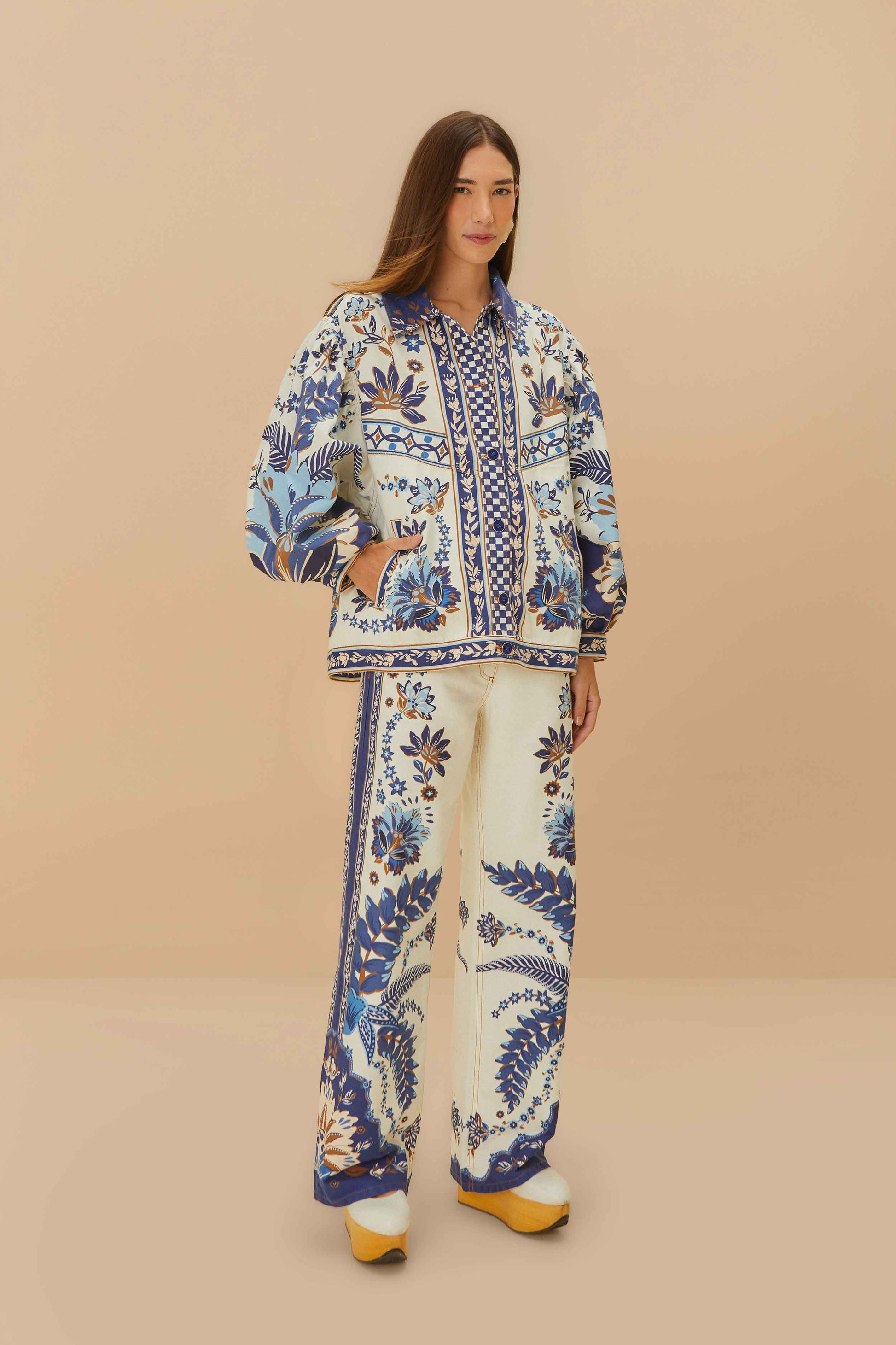  Off-White Encanto Tropical Pants