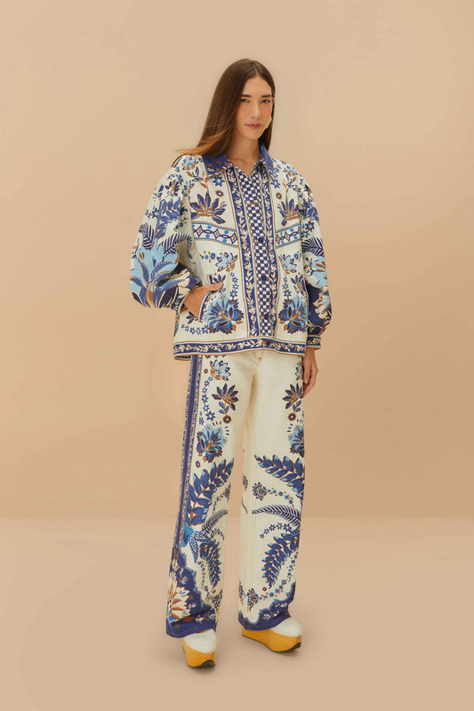  Off-White Encanto Tropical Pants