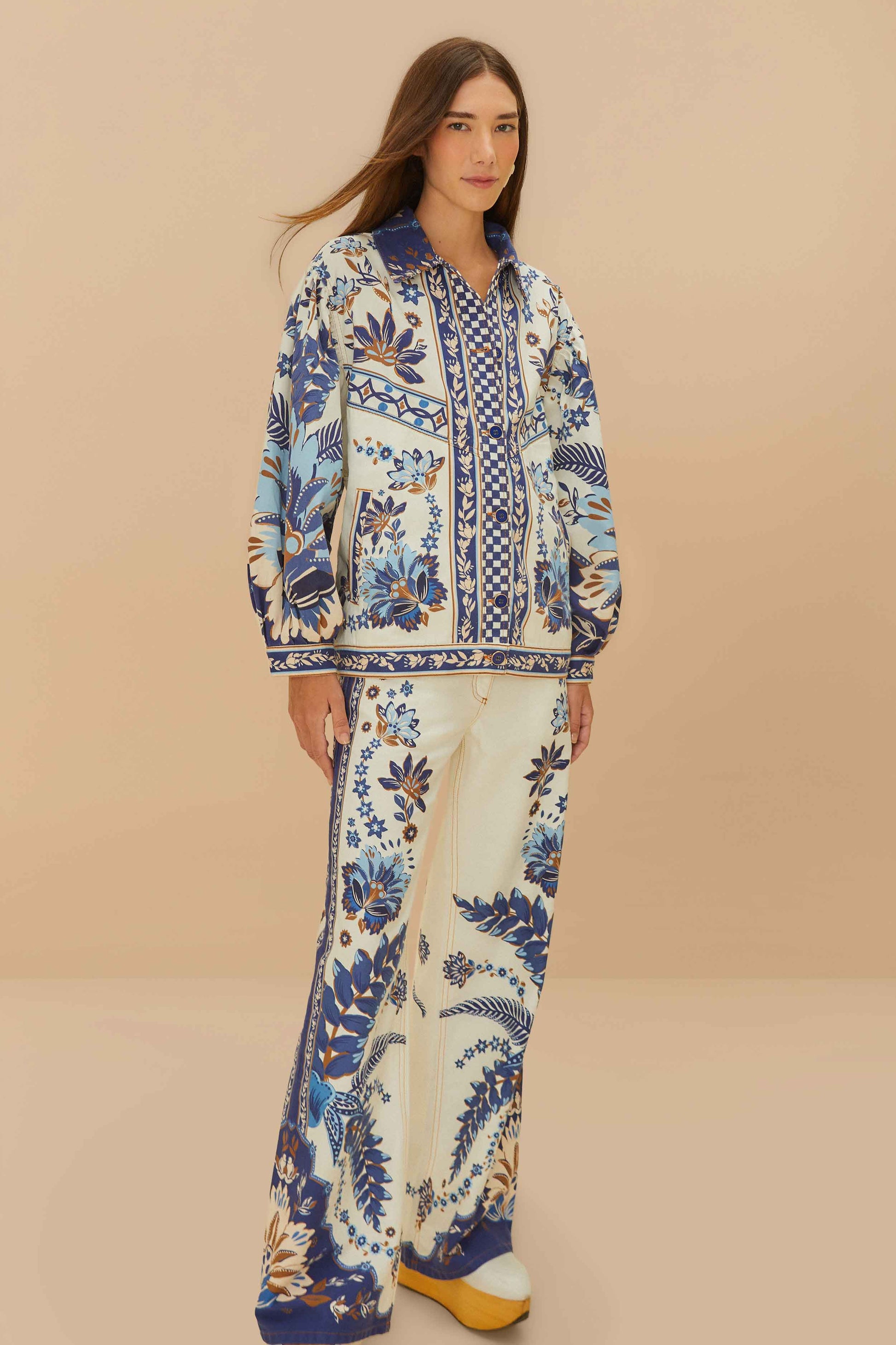  Off-White Encanto Tropical Pants