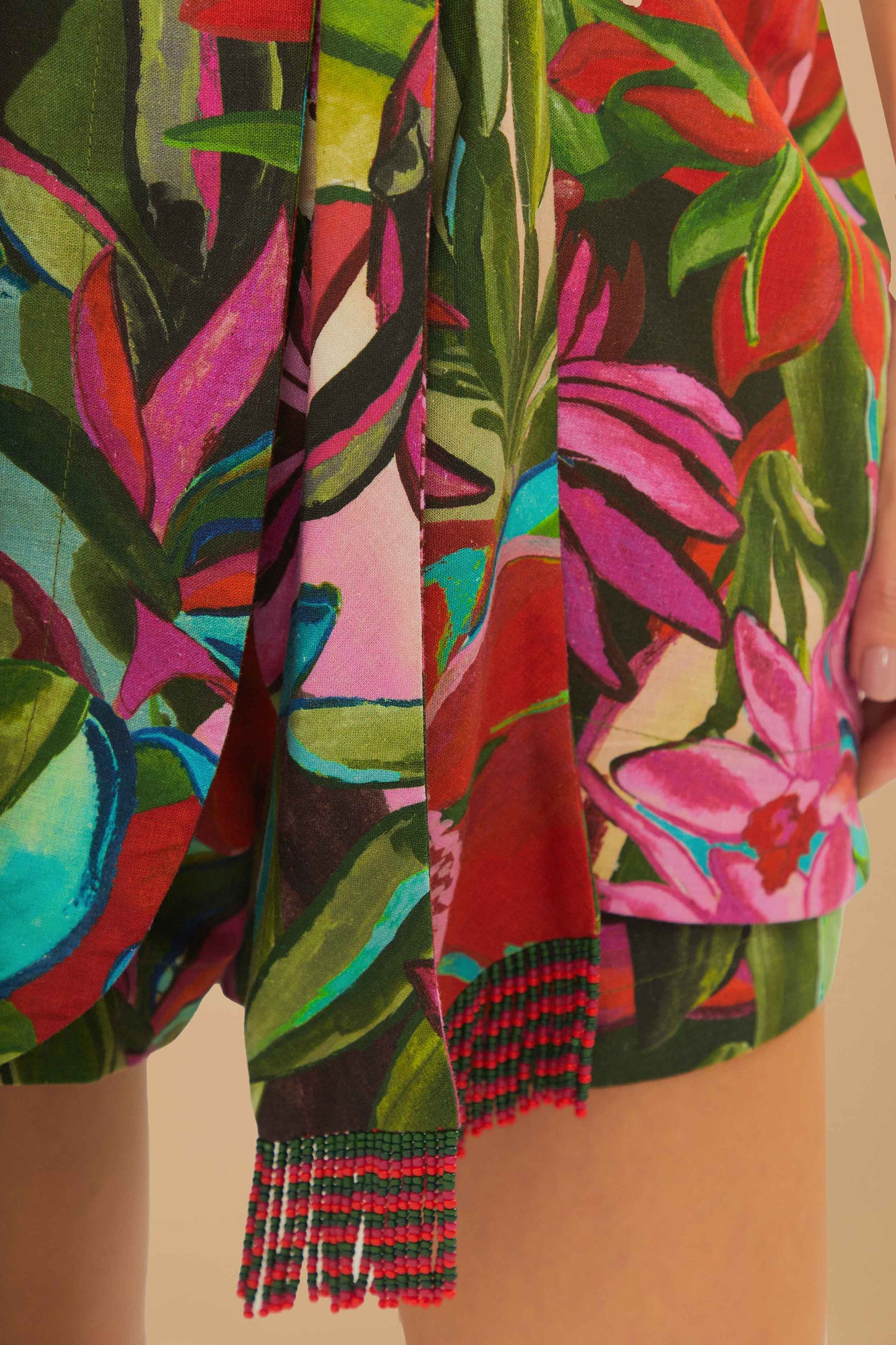  Multicolor Jardin De Reve Shorts
