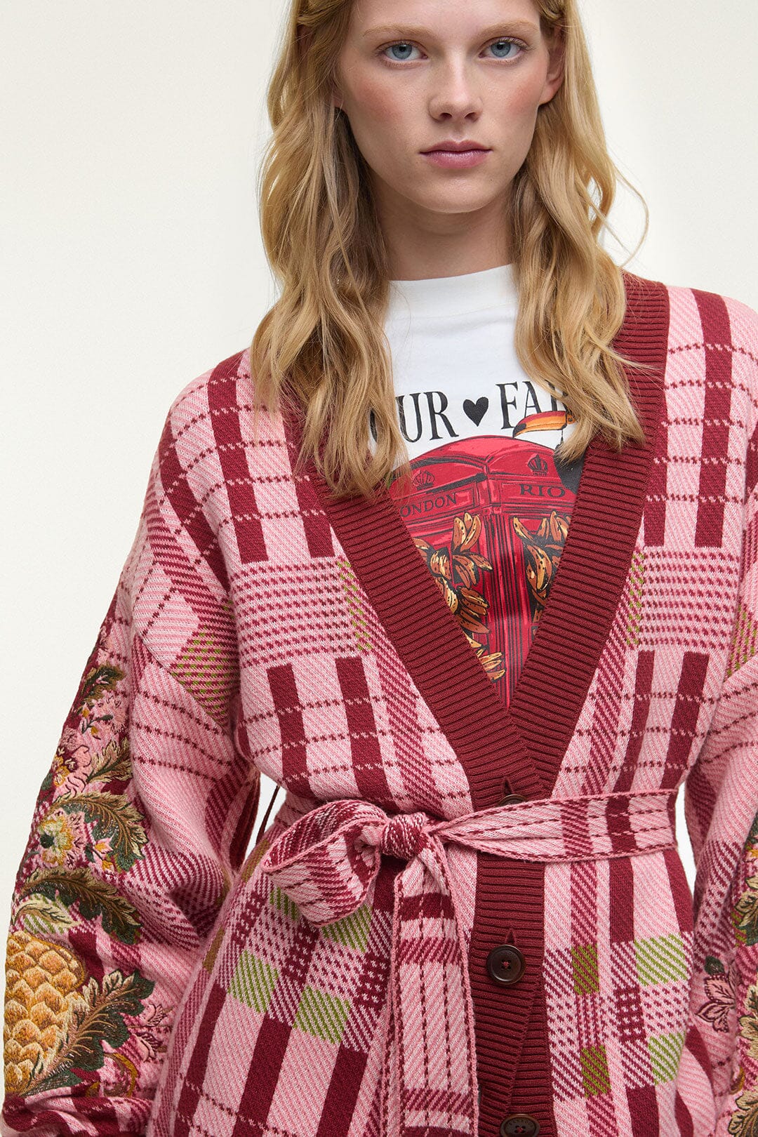  Luisa Embroidered Cardigan