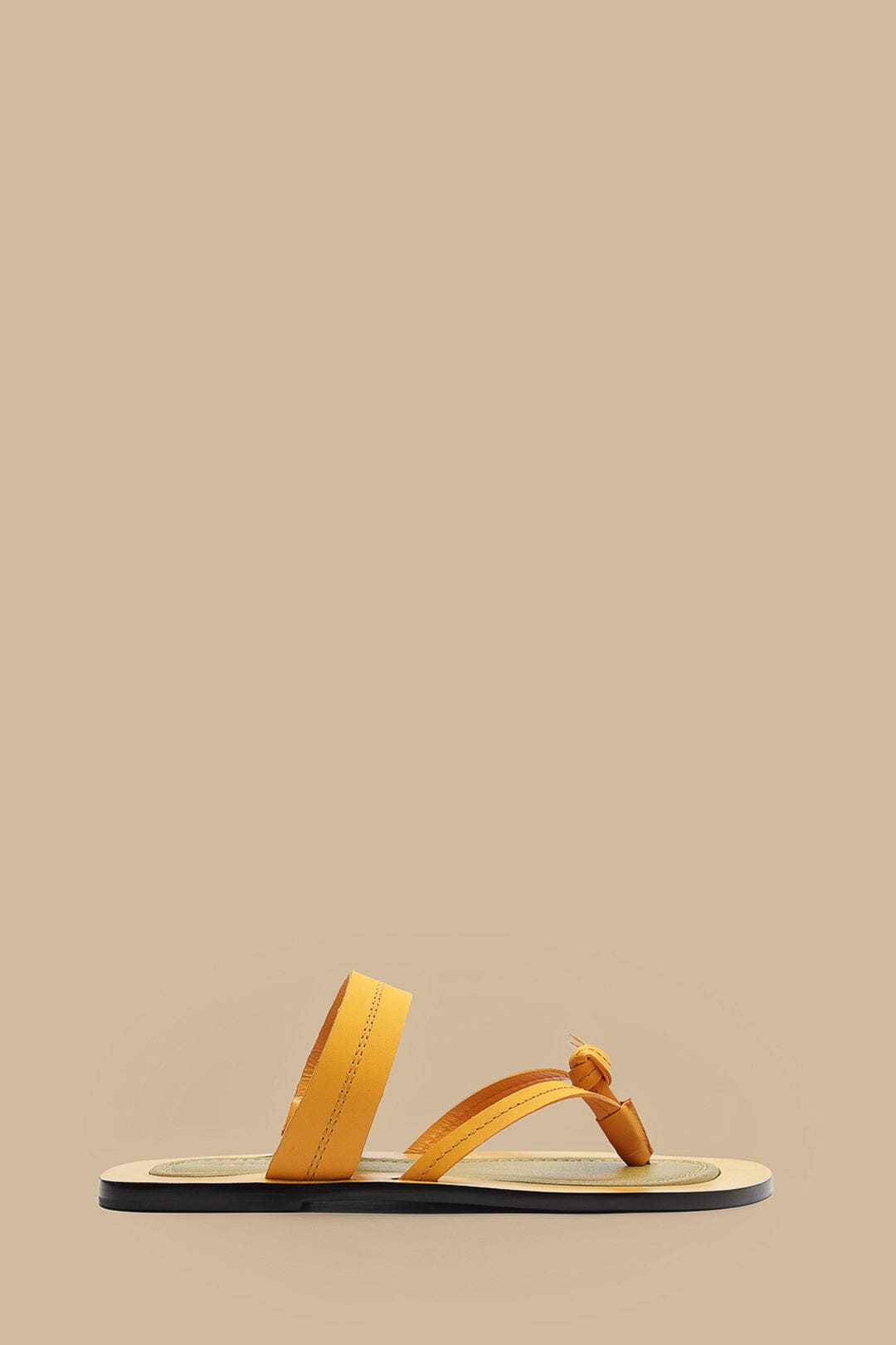  Turmeric Tie Flat Sandal