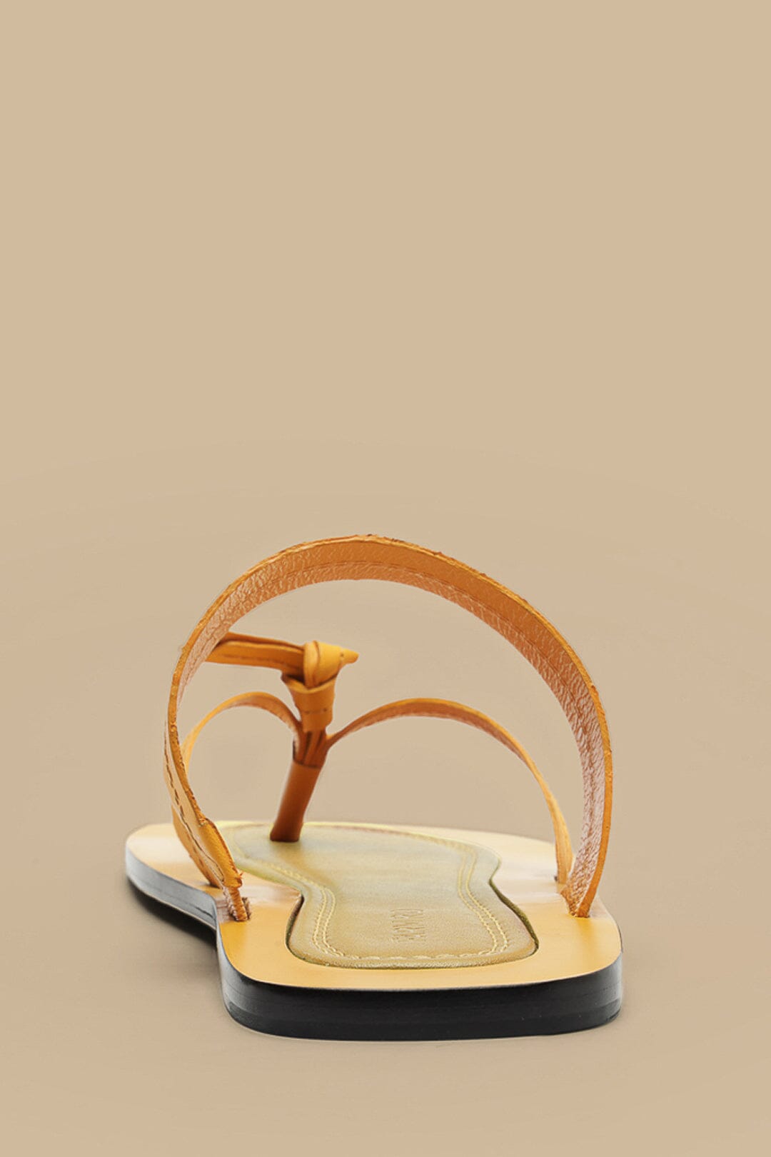 Turmeric Tie Flat Sandal