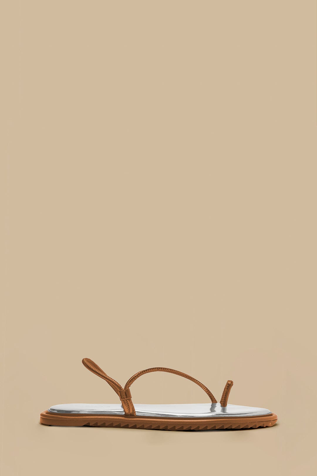 Farm Rio Camel Toe String Sandal