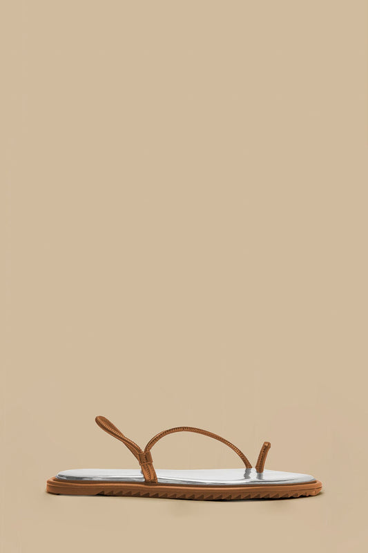 Farm Rio Camel Toe String Sandal