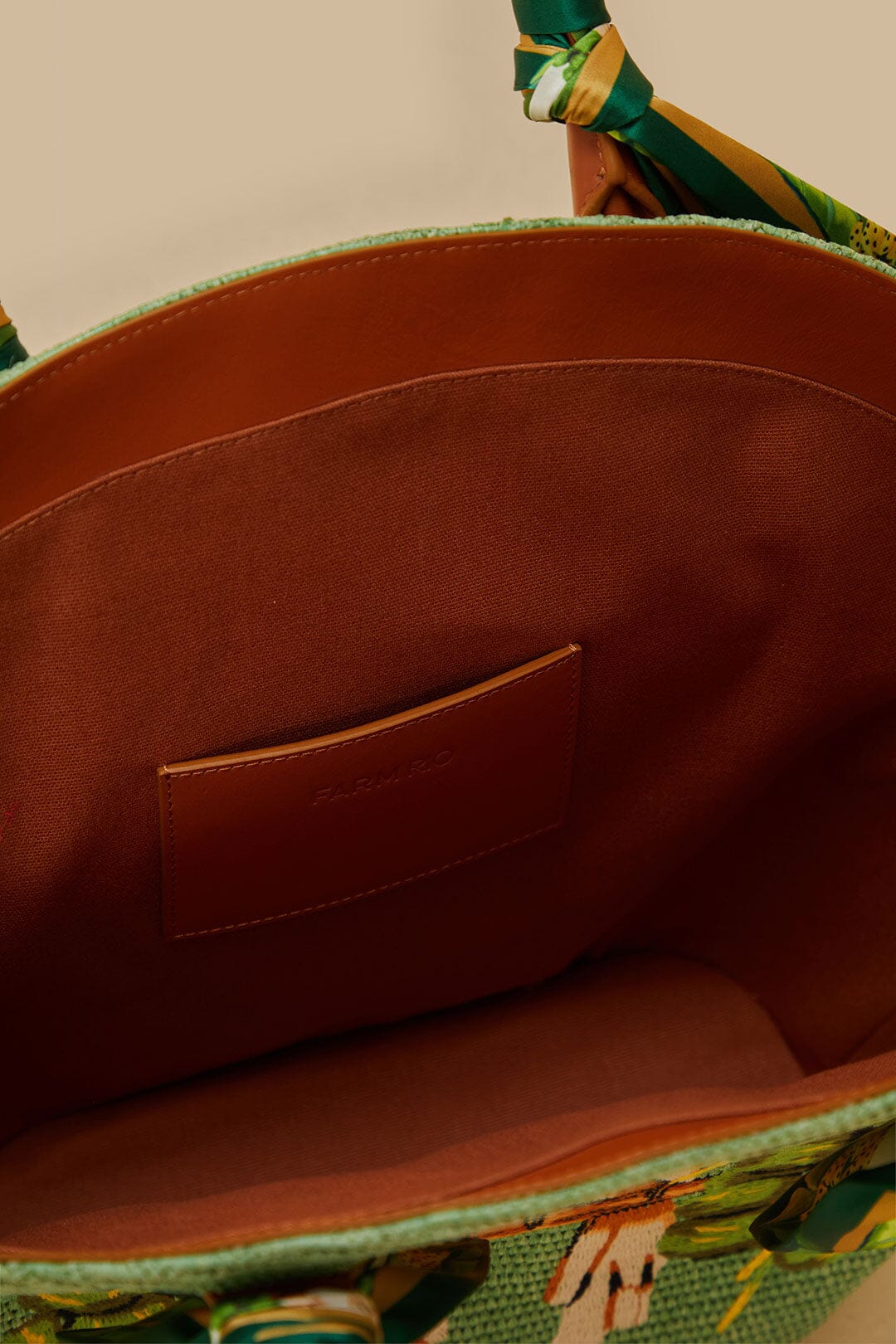  Green Coconut Toucan Raffia Shell Tote
