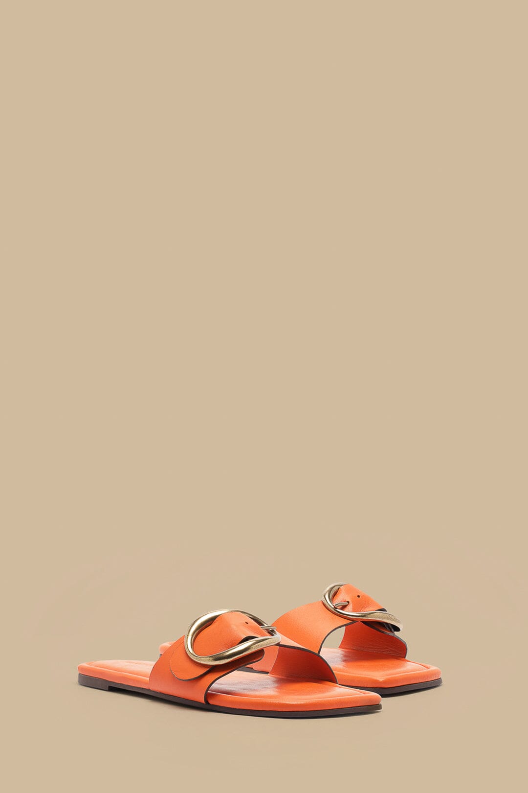Farm Rio Citrus Organic Buckle Flat Sandal