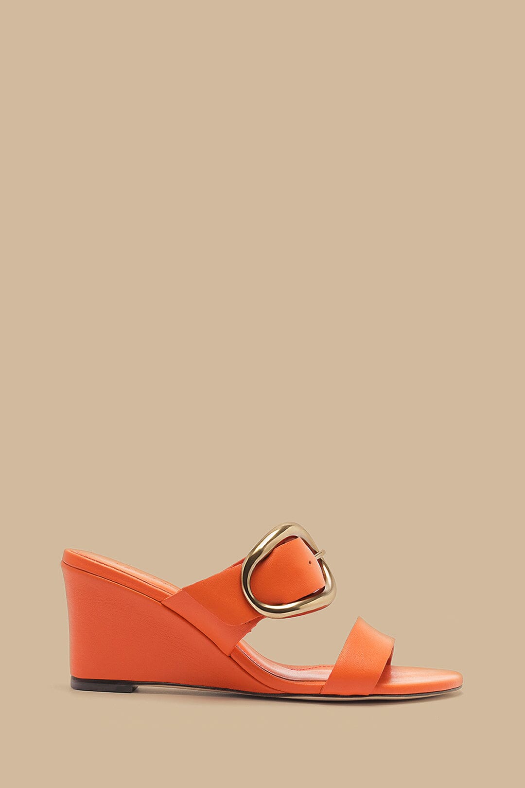 Farm Rio Citrus Buckle Wedge Sandal