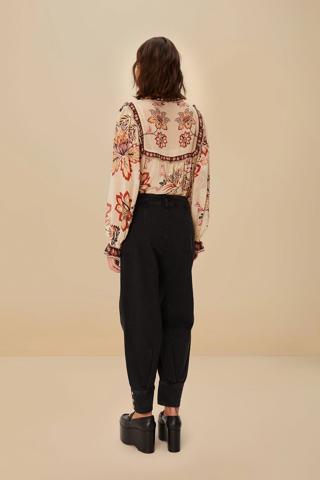  Black Denim Pants