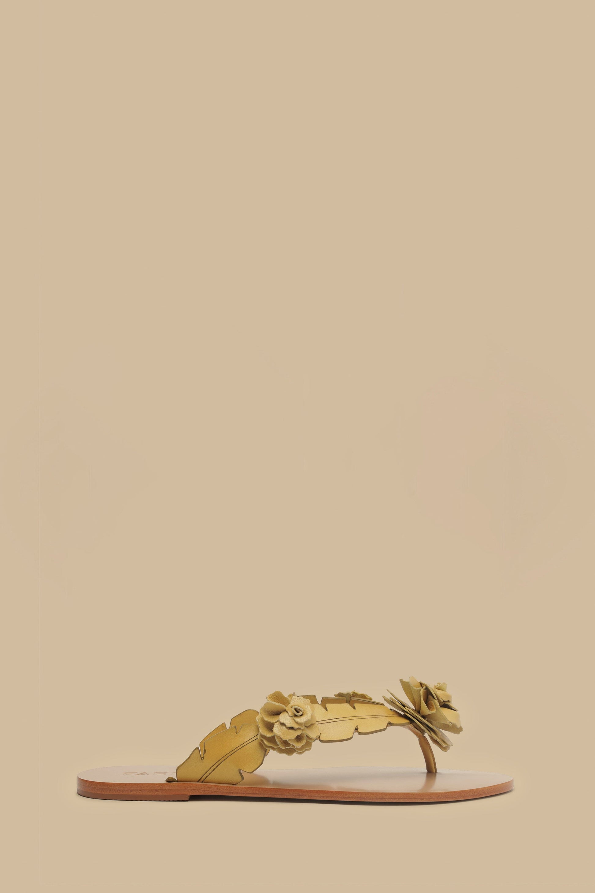  Buttermilk Blooming Flat Sandal