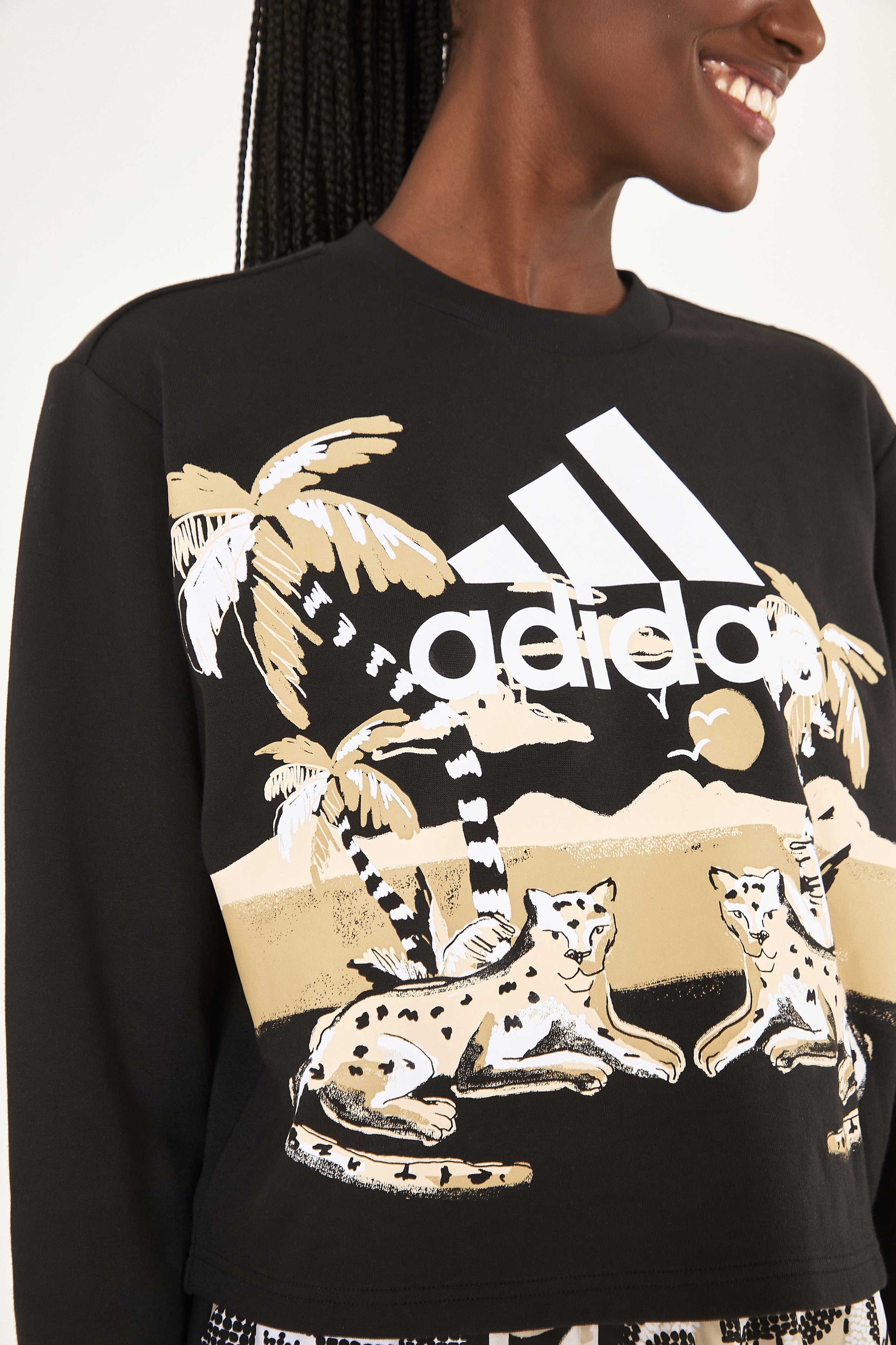  ADIDAS FARM TOTALLY NEW RIO SWEATER BLACK