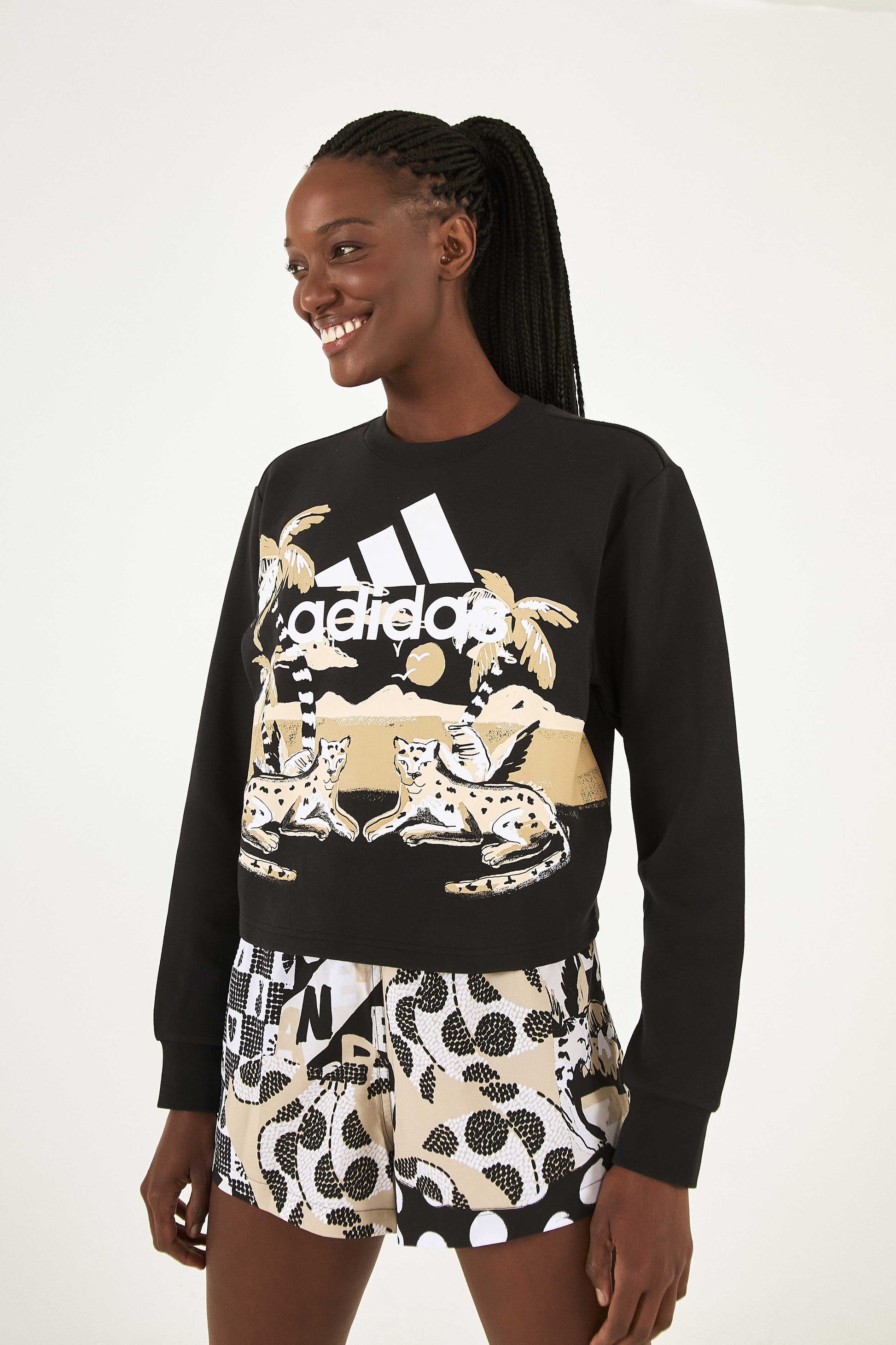  ADIDAS FARM TOTALLY NEW RIO SWEATER BLACK