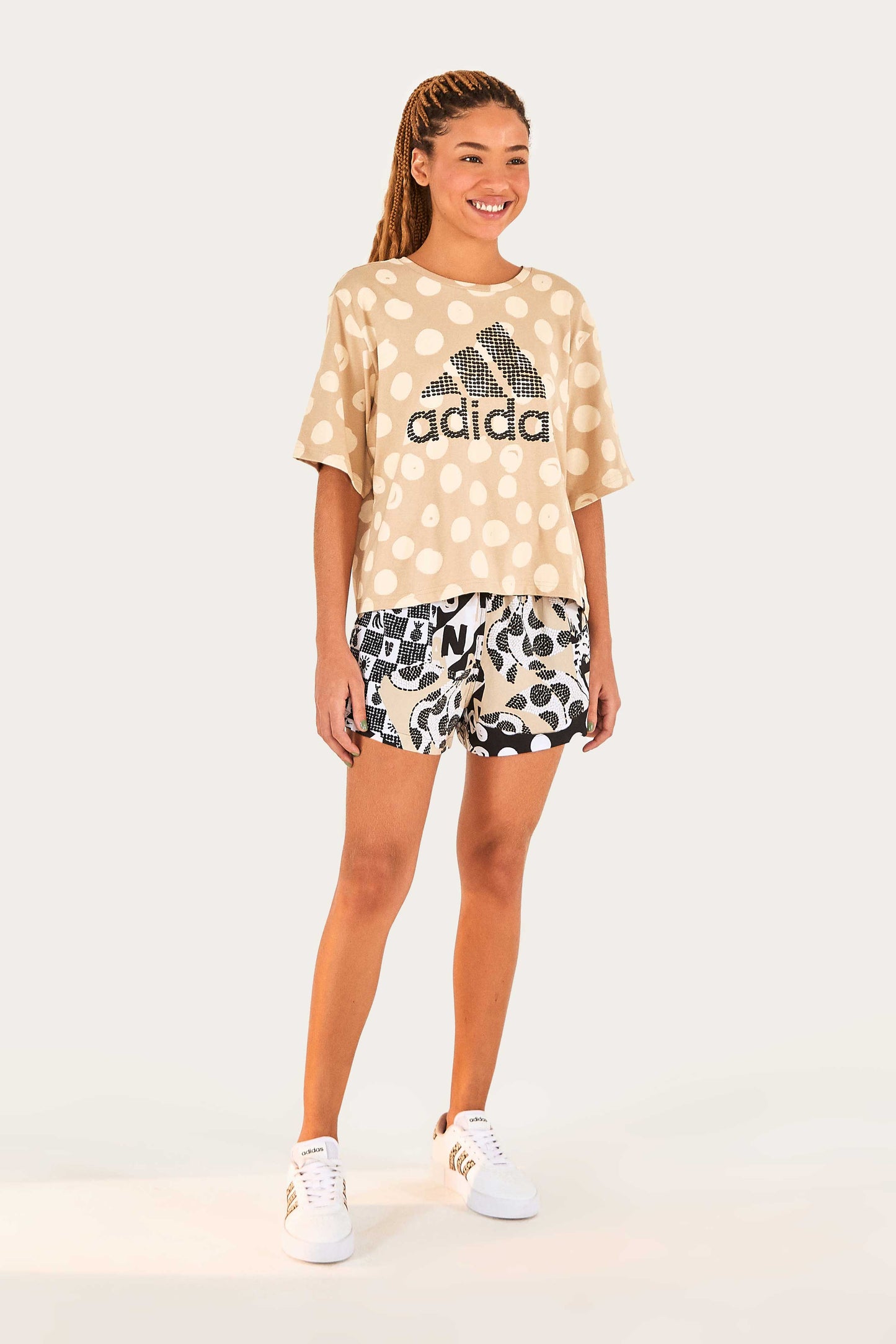  ADIDAS FARM TOTALLY NEW RIO T-SHIRT KHAKI