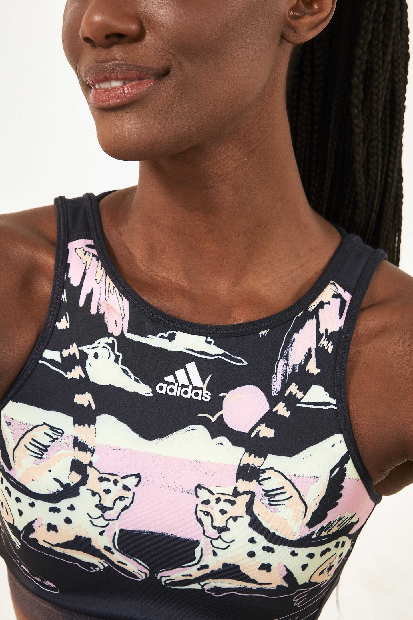  ADIDAS FARM TOTALLY NEW RIO SPORTS BRA PINK
