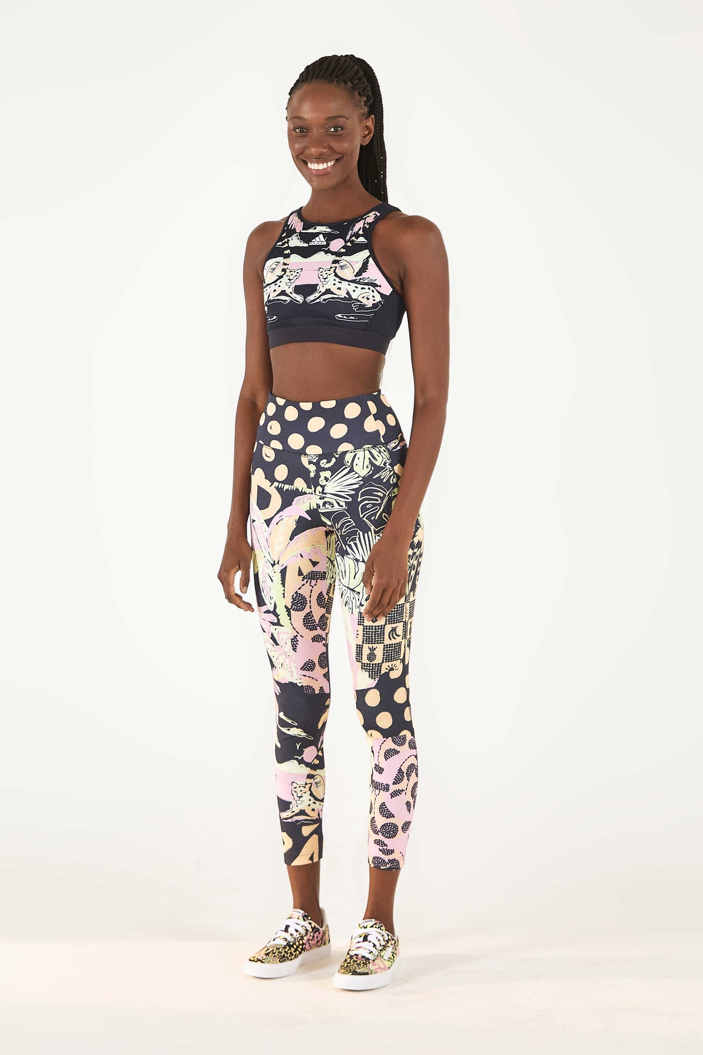  ADIDAS FARM TOTALLY NEW RIO SPORTS BRA PINK