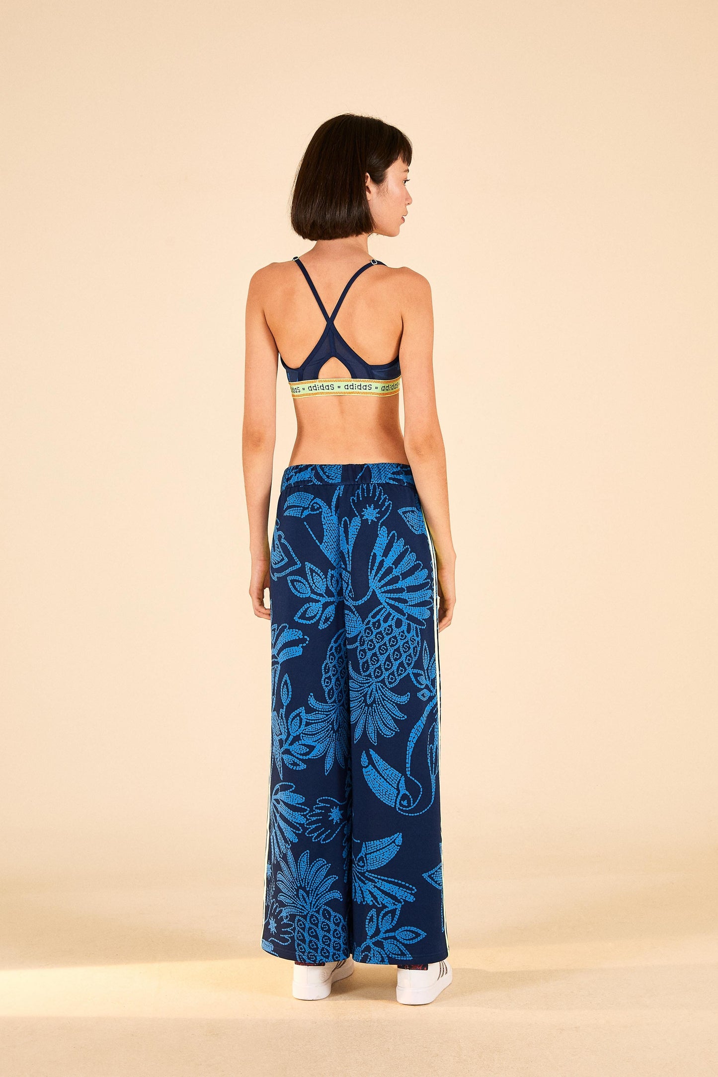 Farm Rio ADIDAS FARM LS Bra Blue