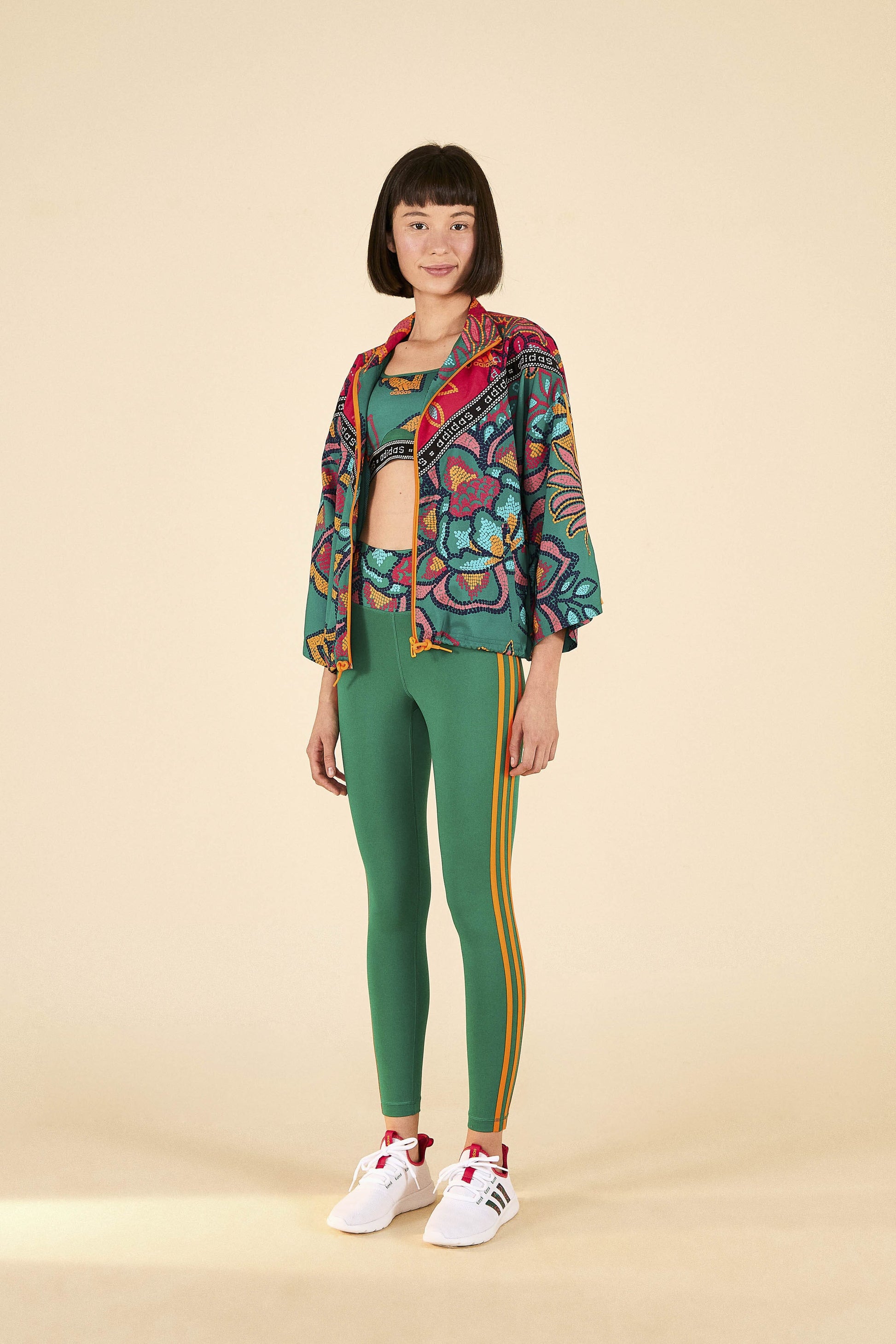 Farm Rio ADIDAS FARM TR Tights Green