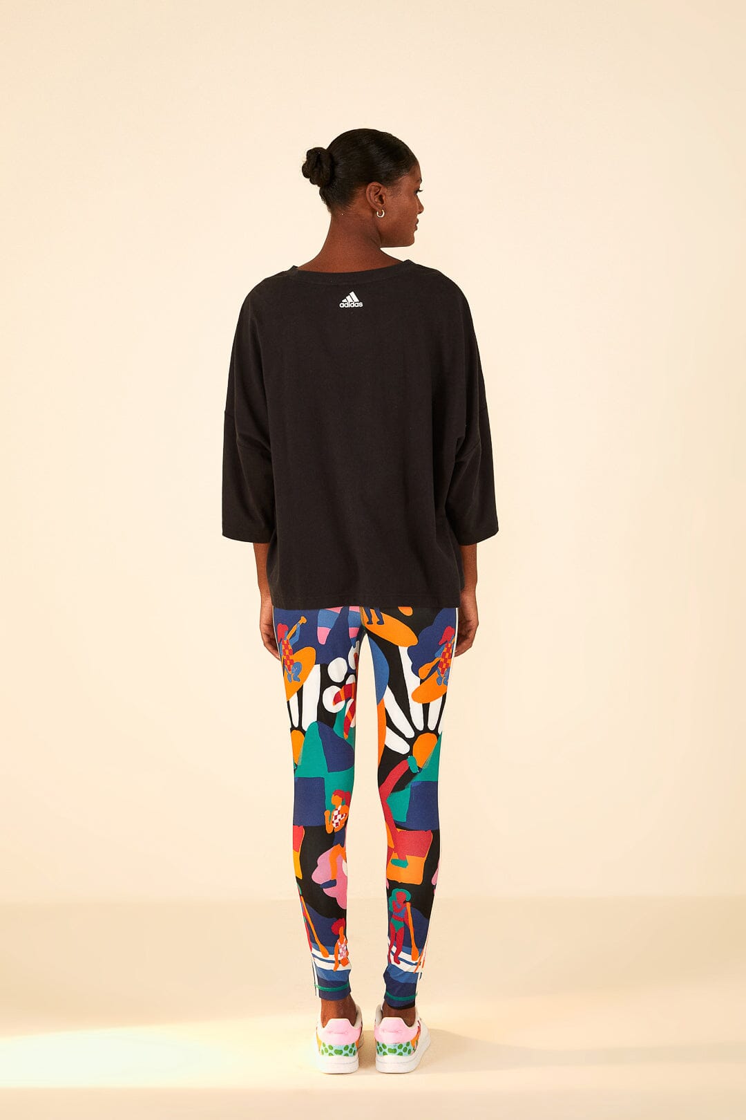 Farm Rio Adidas Farm Gfx Tee Black