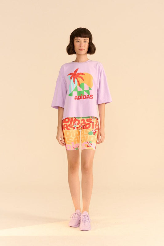 Farm Rio Adidas Farm Gfx Tee Purple