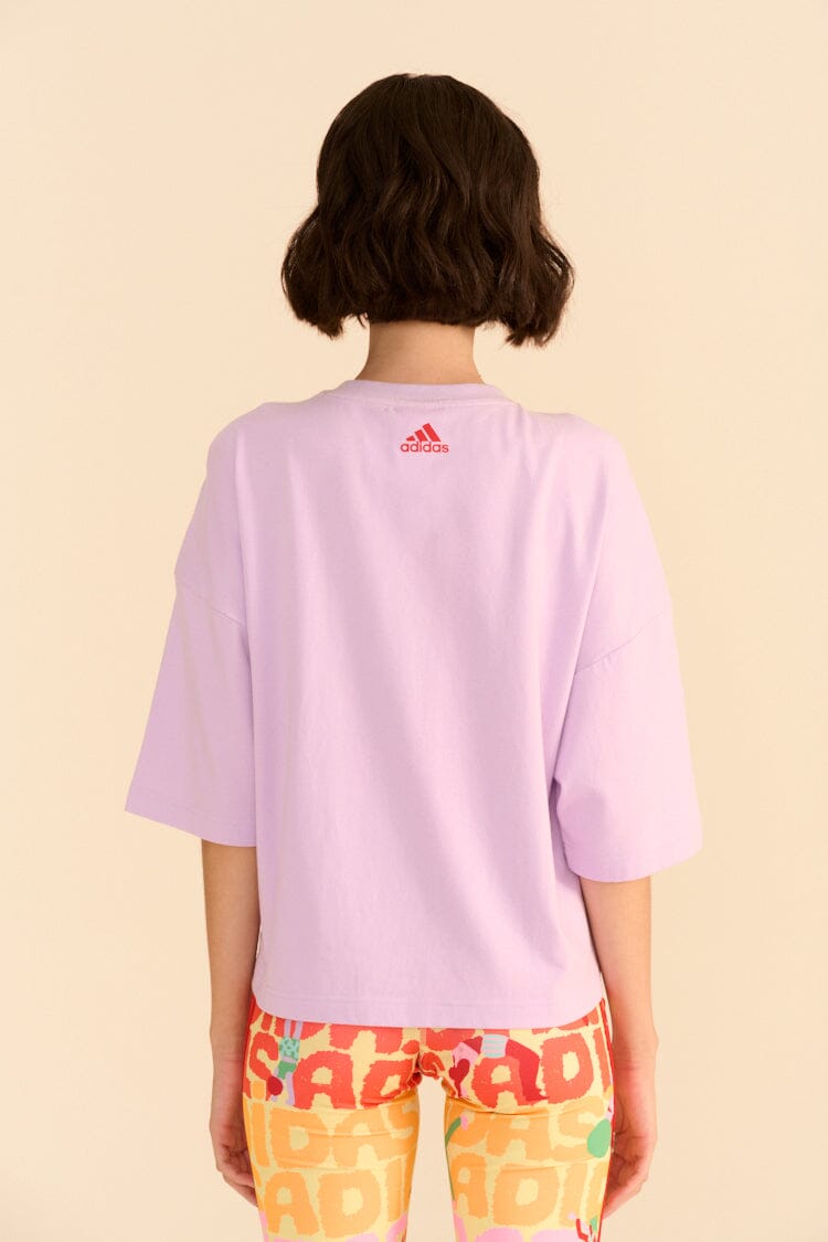 Farm Rio Adidas Farm Gfx Tee Purple