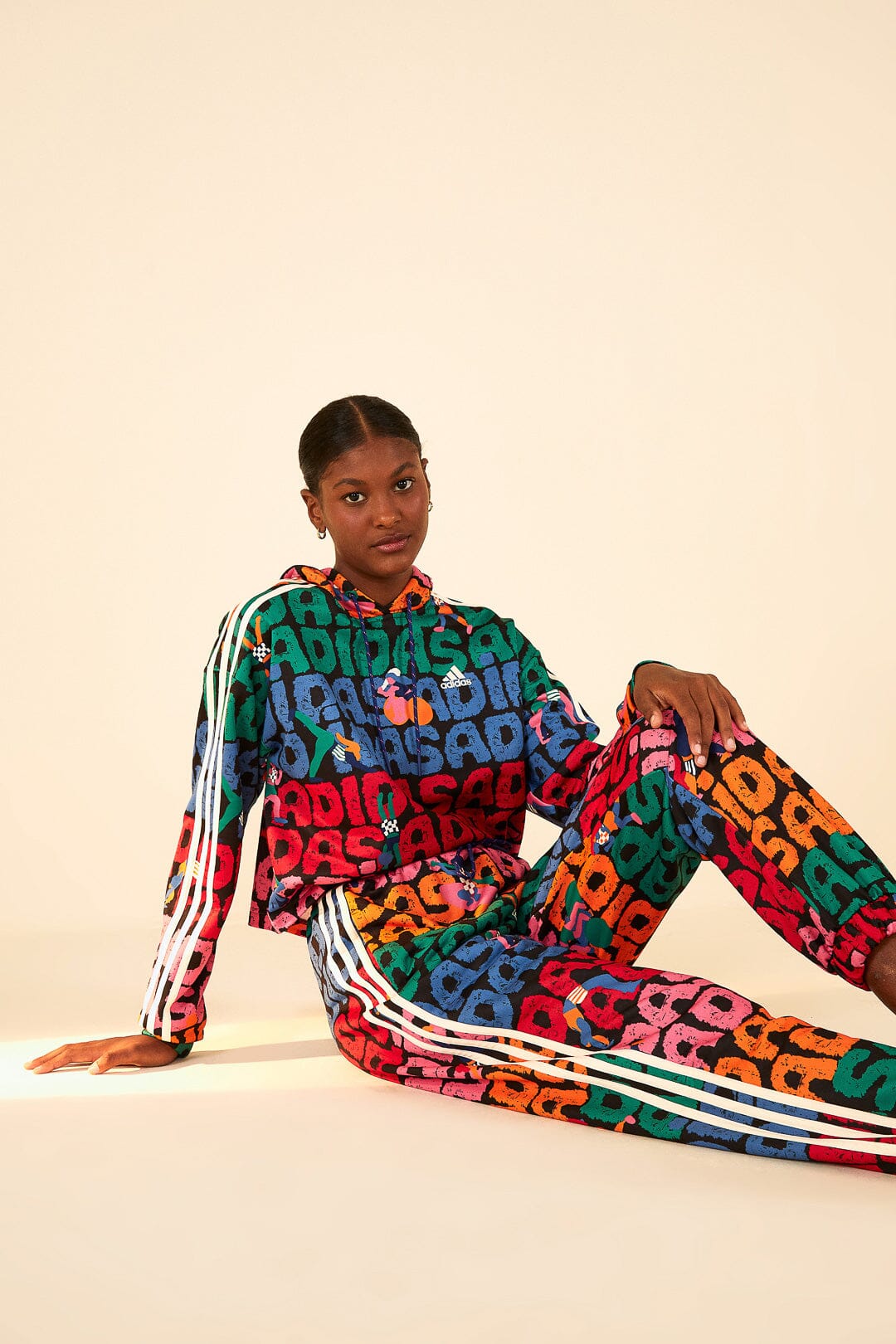 Farm Rio Adidas Farm Trackpants Black