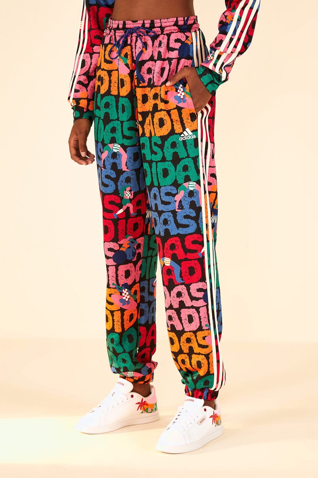 Farm Rio Adidas Farm Trackpants Black