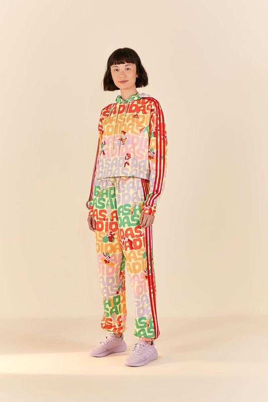 Farm Rio Adidas Farm Trackpants Pearl Citrine