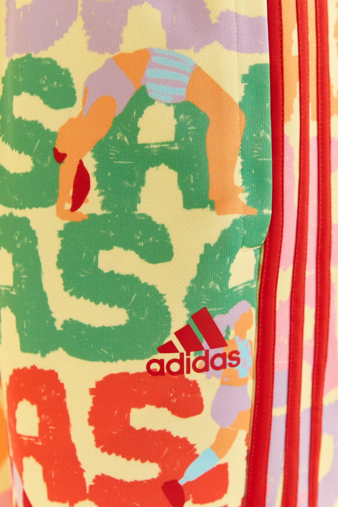 Farm Rio Adidas Farm Trackpants Pearl Citrine