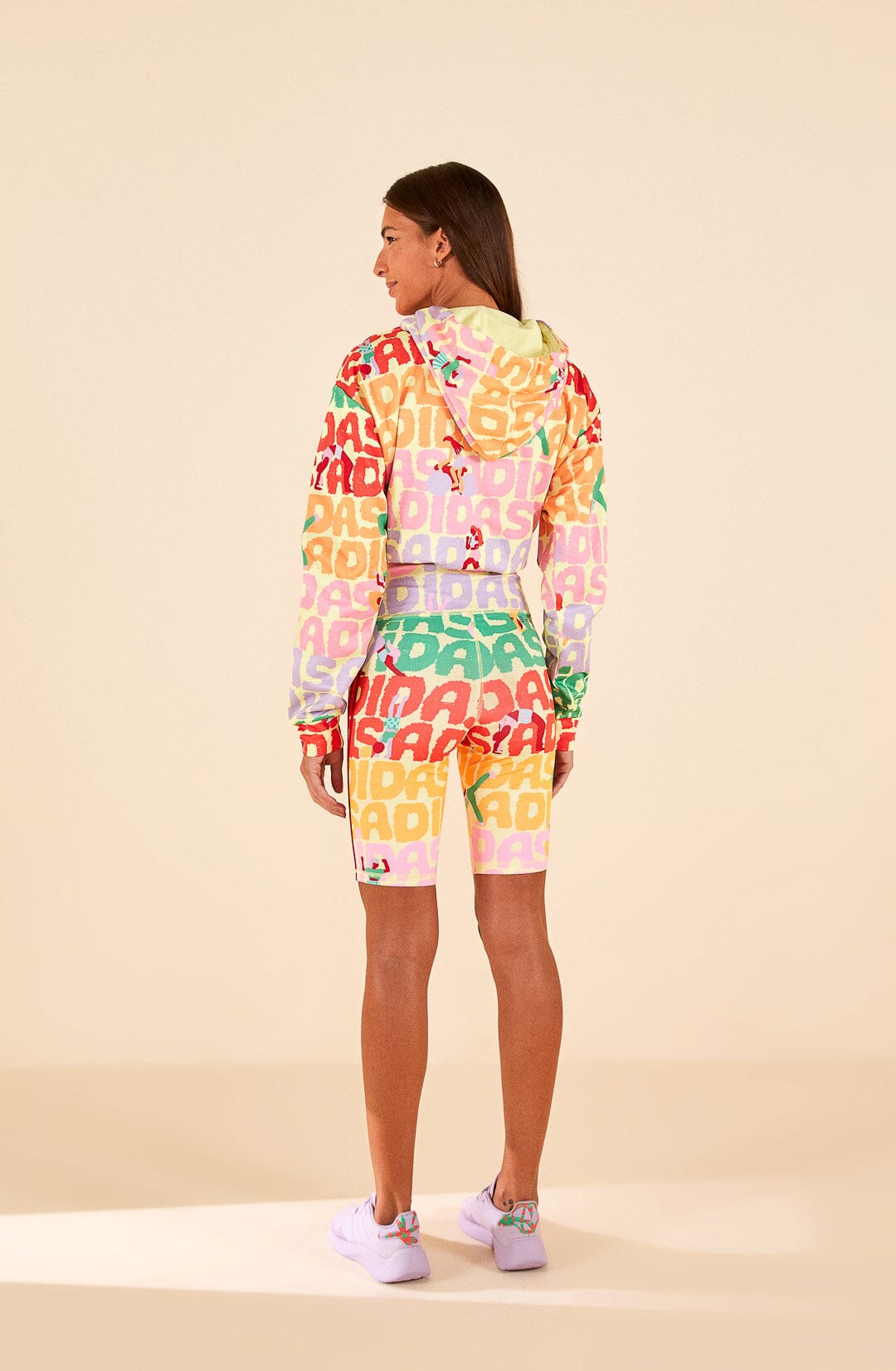 Farm Rio Adidas Farm Bike Short Pearl Citrine