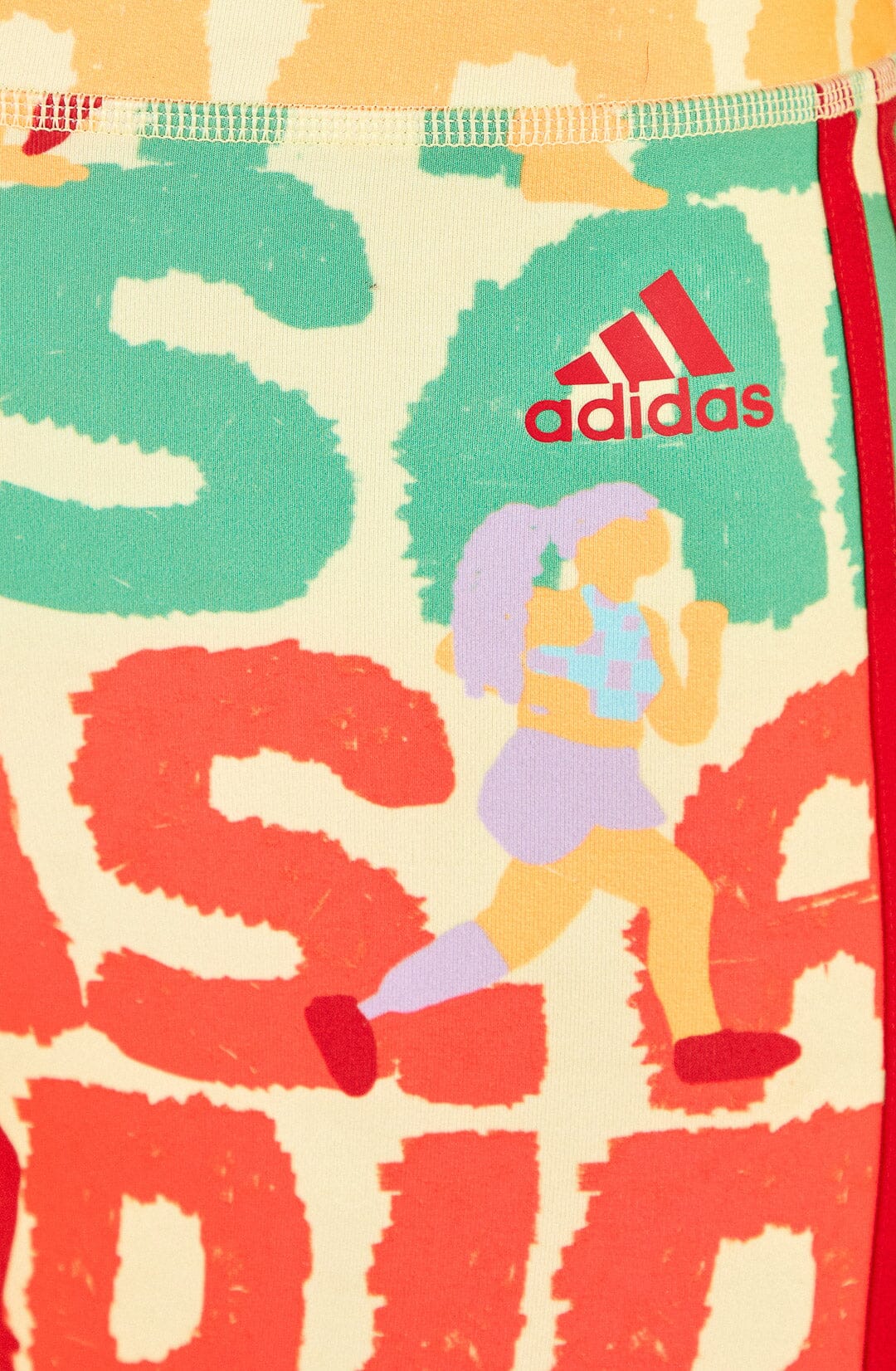 Farm Rio Adidas Farm Bike Short Pearl Citrine