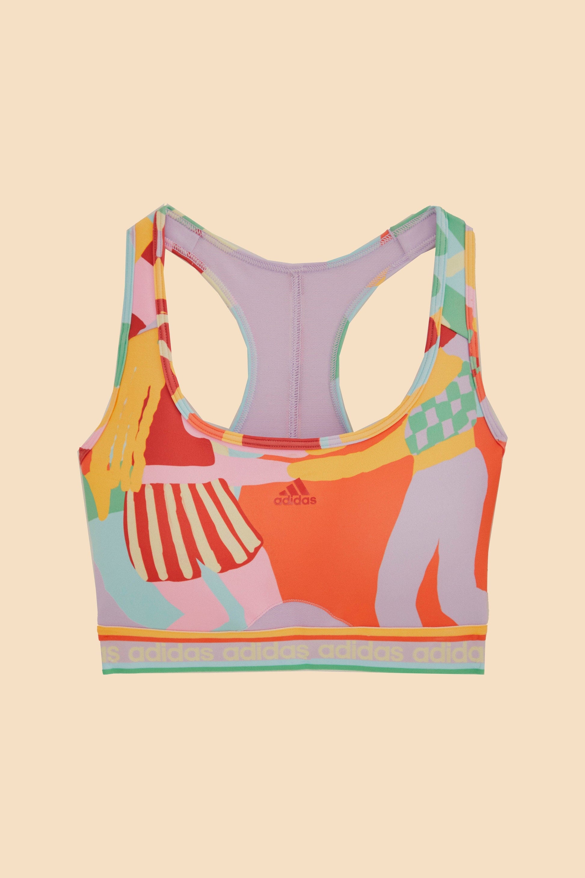 Farm Rio Adidas Farm Medium-Support Bra Gold