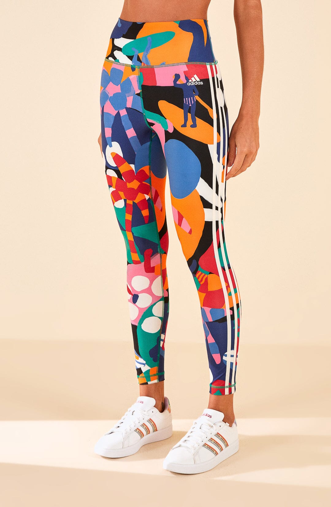 Farm Rio Adidas Farm Training Tights Green