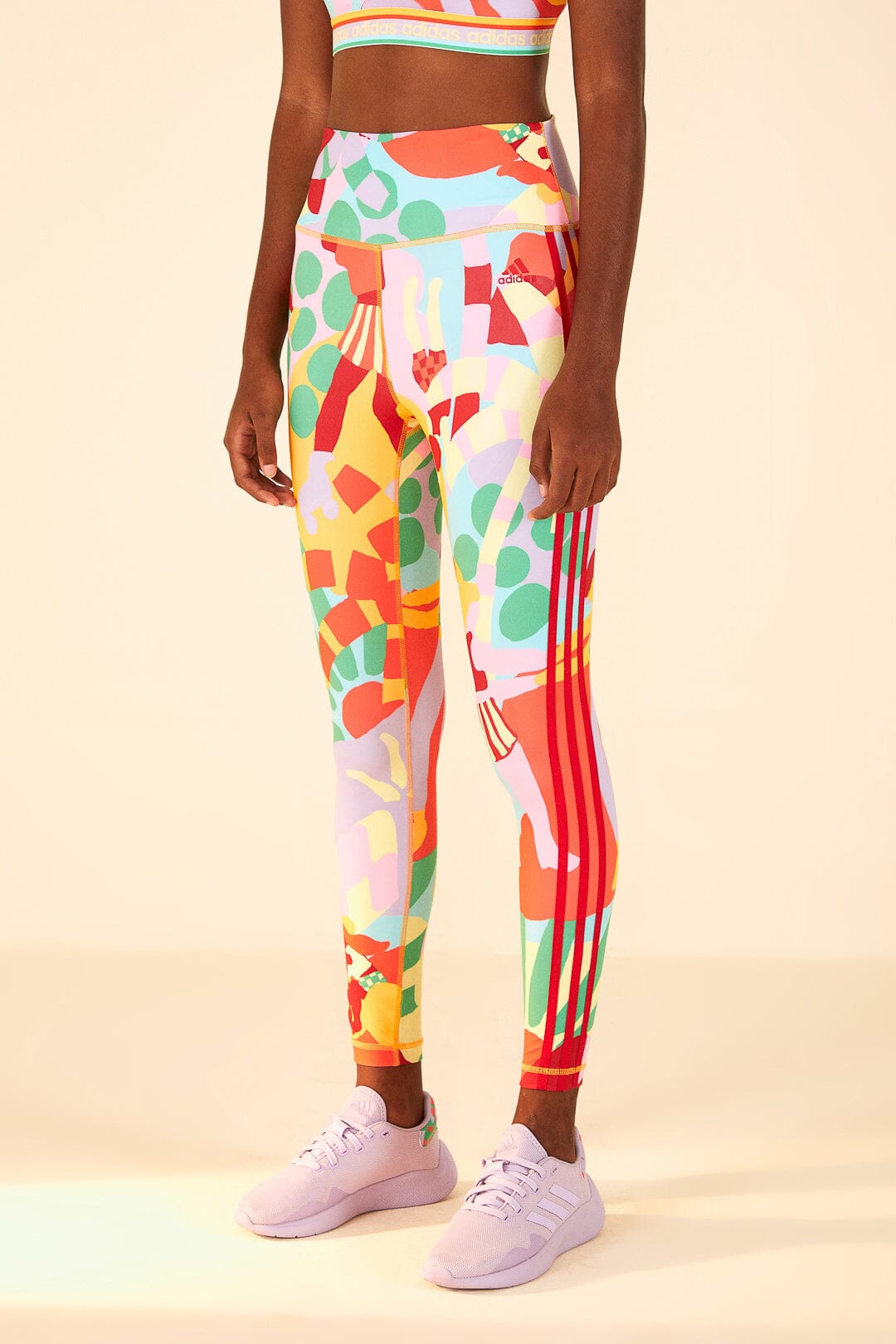 Farm Rio Adidas Farm Training Tights Gold
