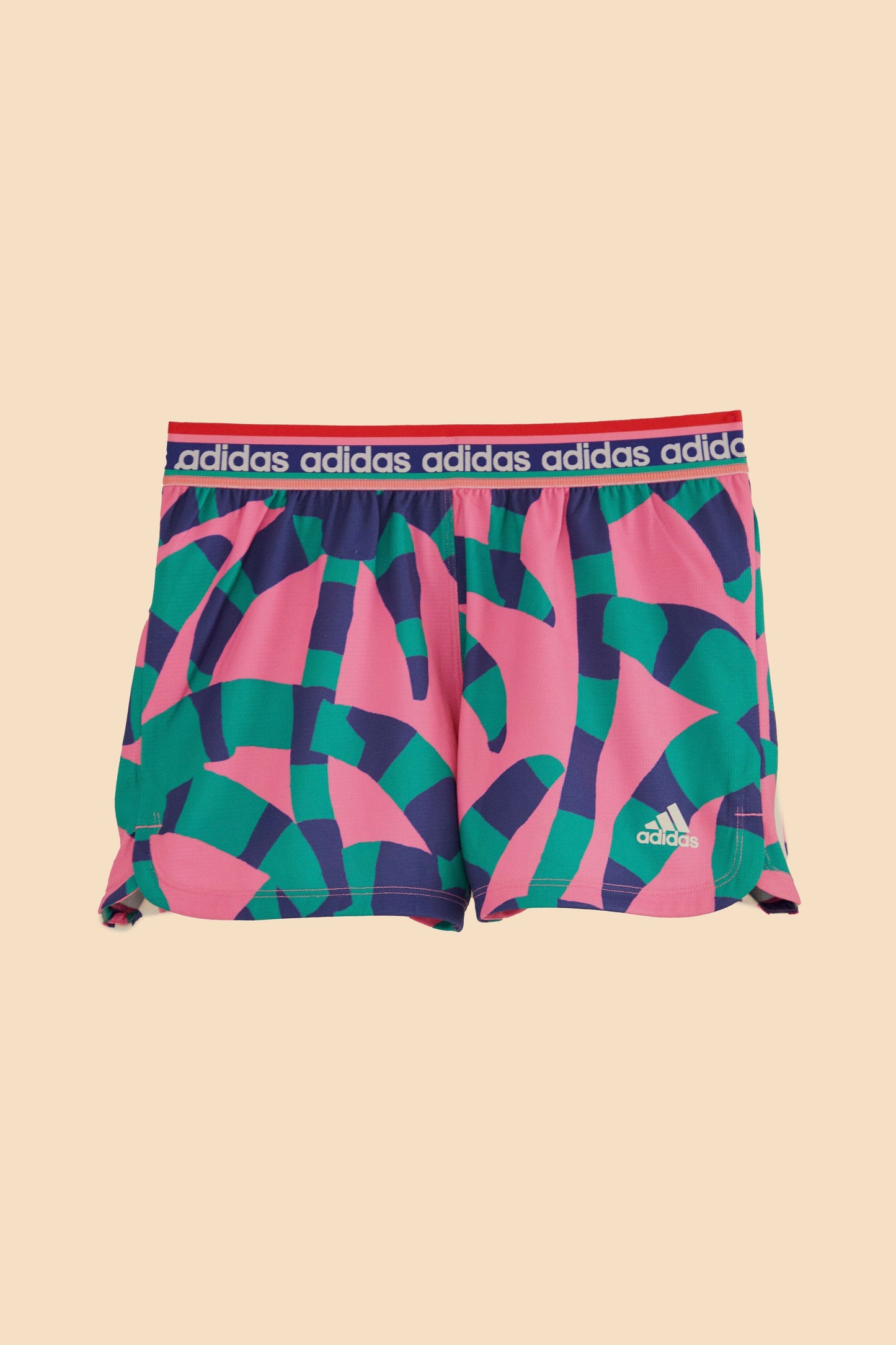Farm Rio Adidas Farm Pacer Shorts Magenta