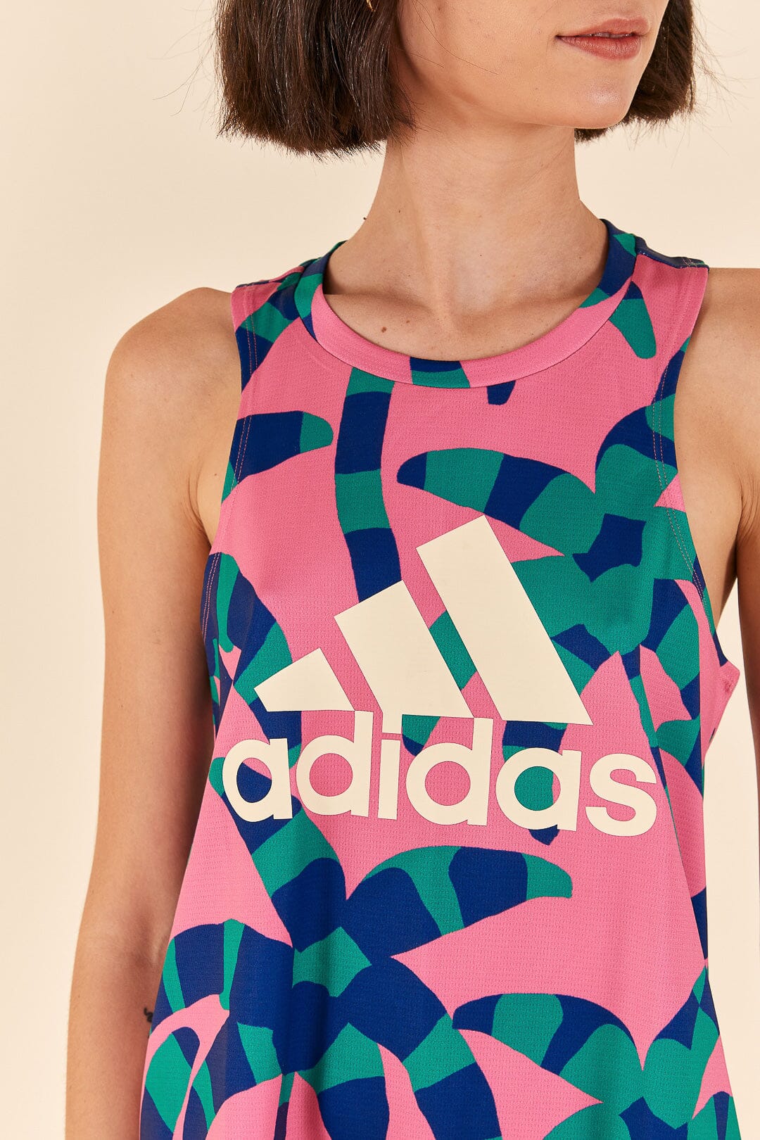 Farm Rio Adidas Farm Tank Top Green